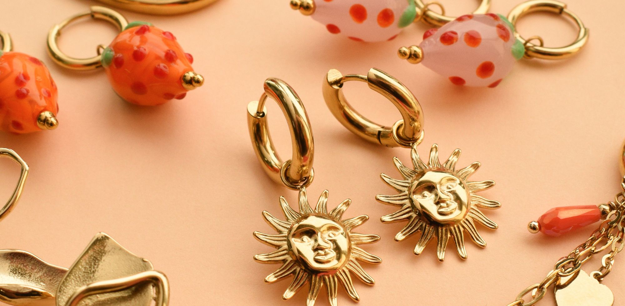 Stainless steel oorbellen