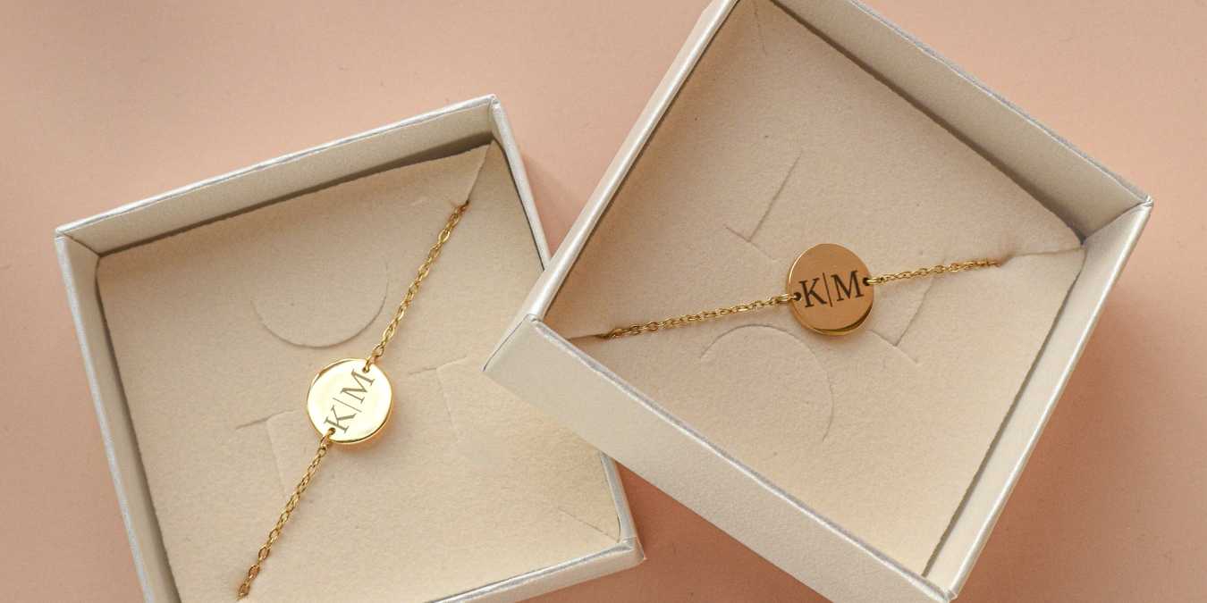 armband met initialen/letters