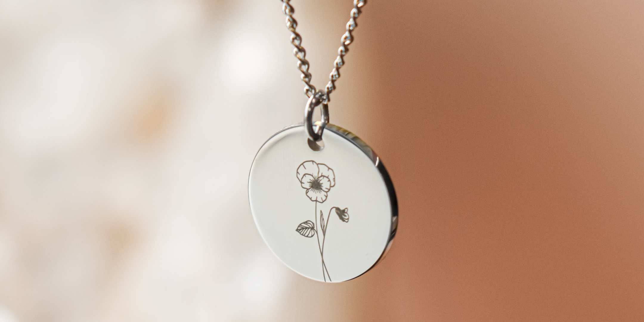 Geboortebloem kettingen