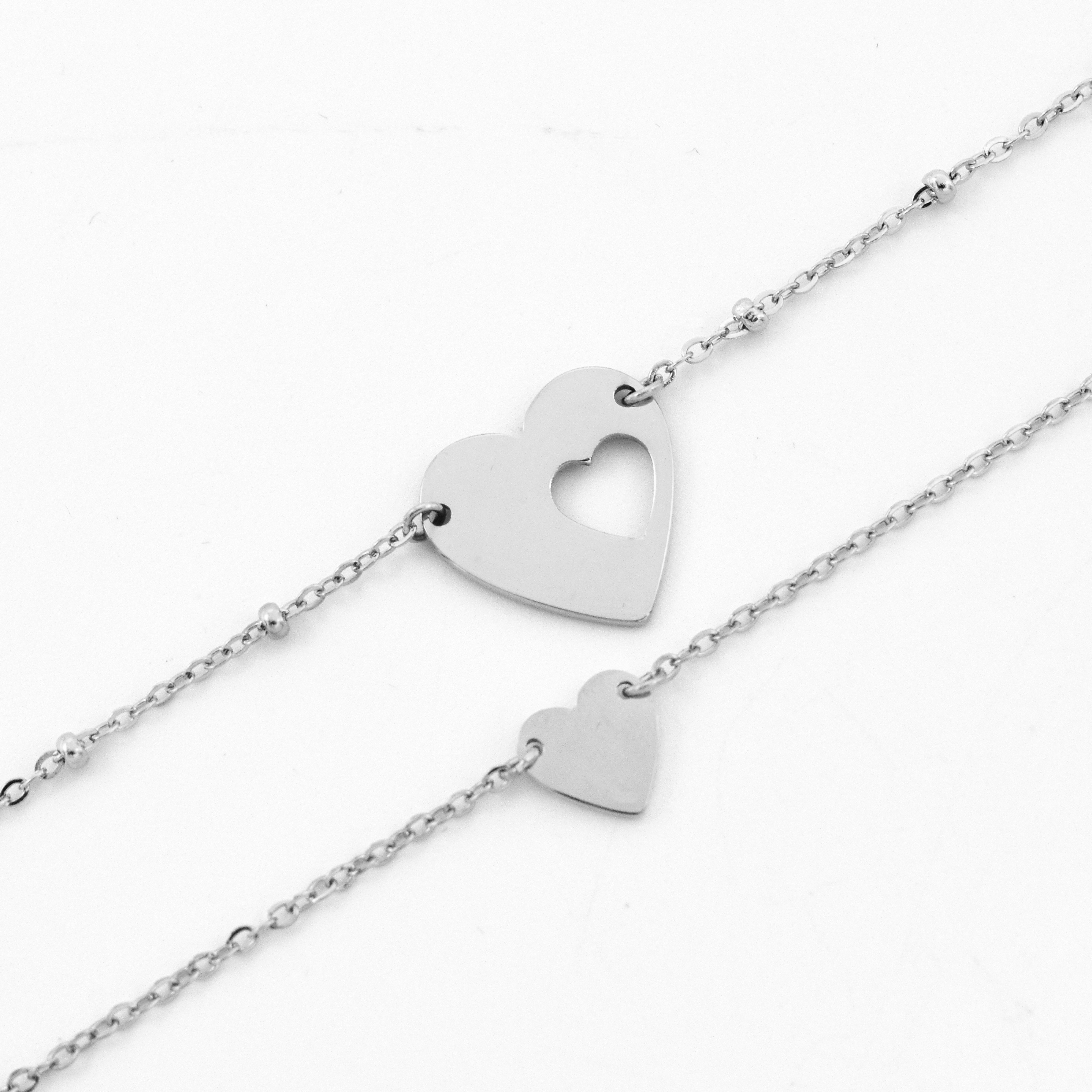 Mother & daughter bracelets set