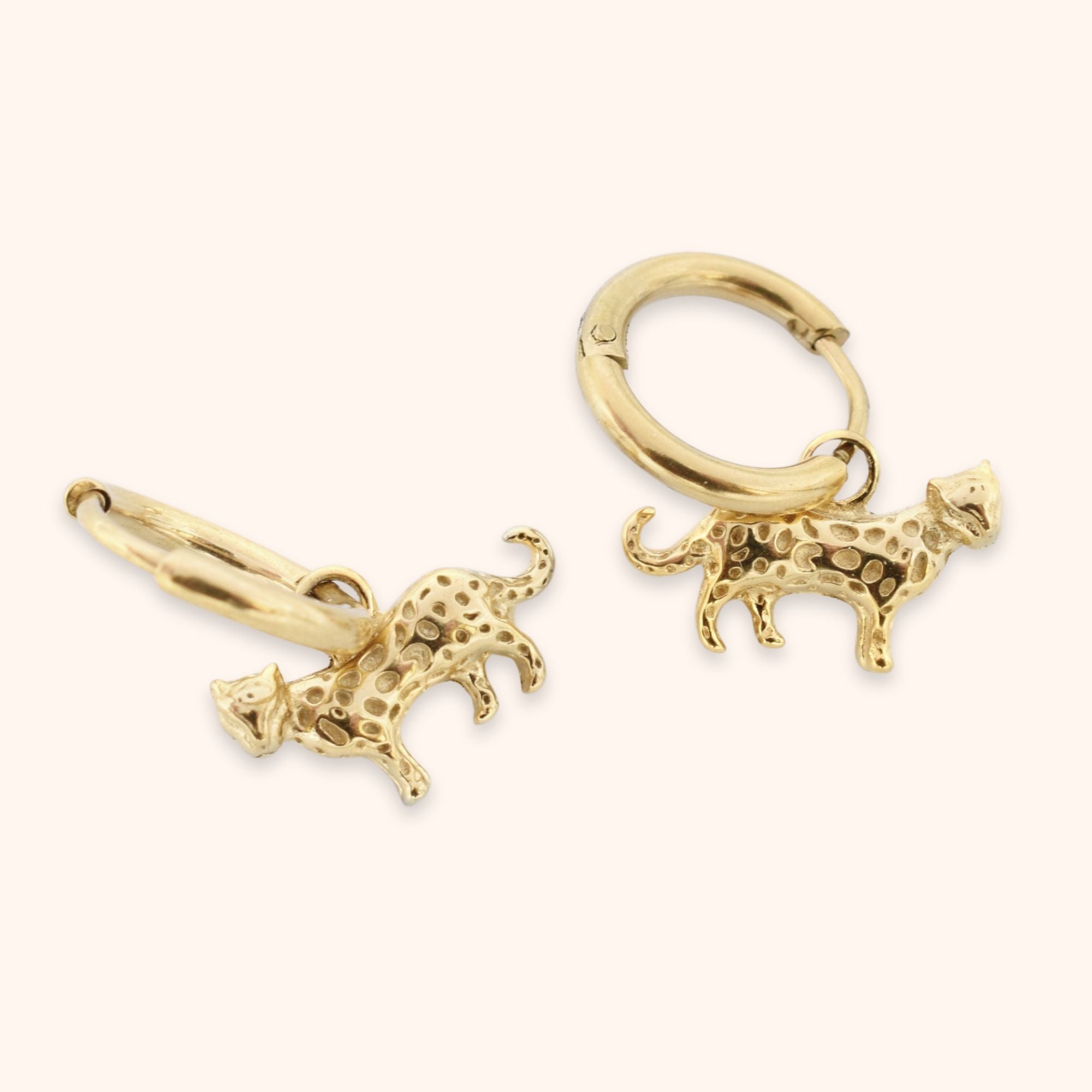 Panter hoops bedel goud