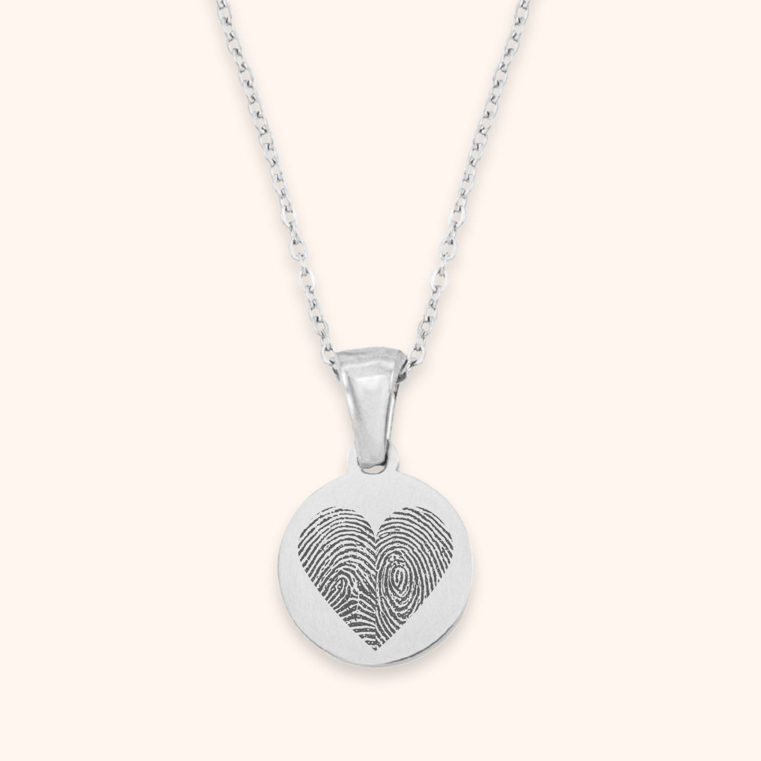 Vingerafdruk ketting 2 afdrukken