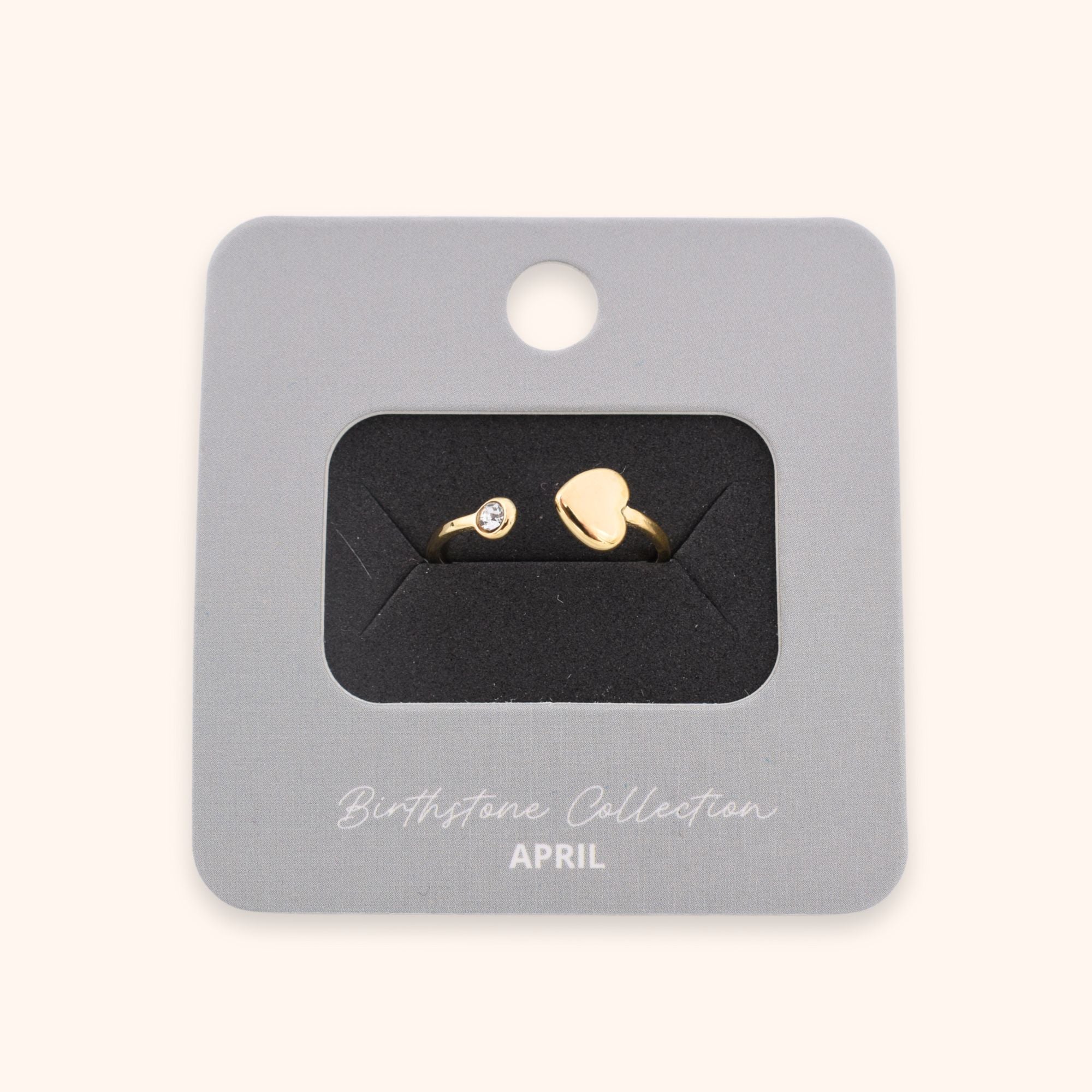 Ring geboortesteen april