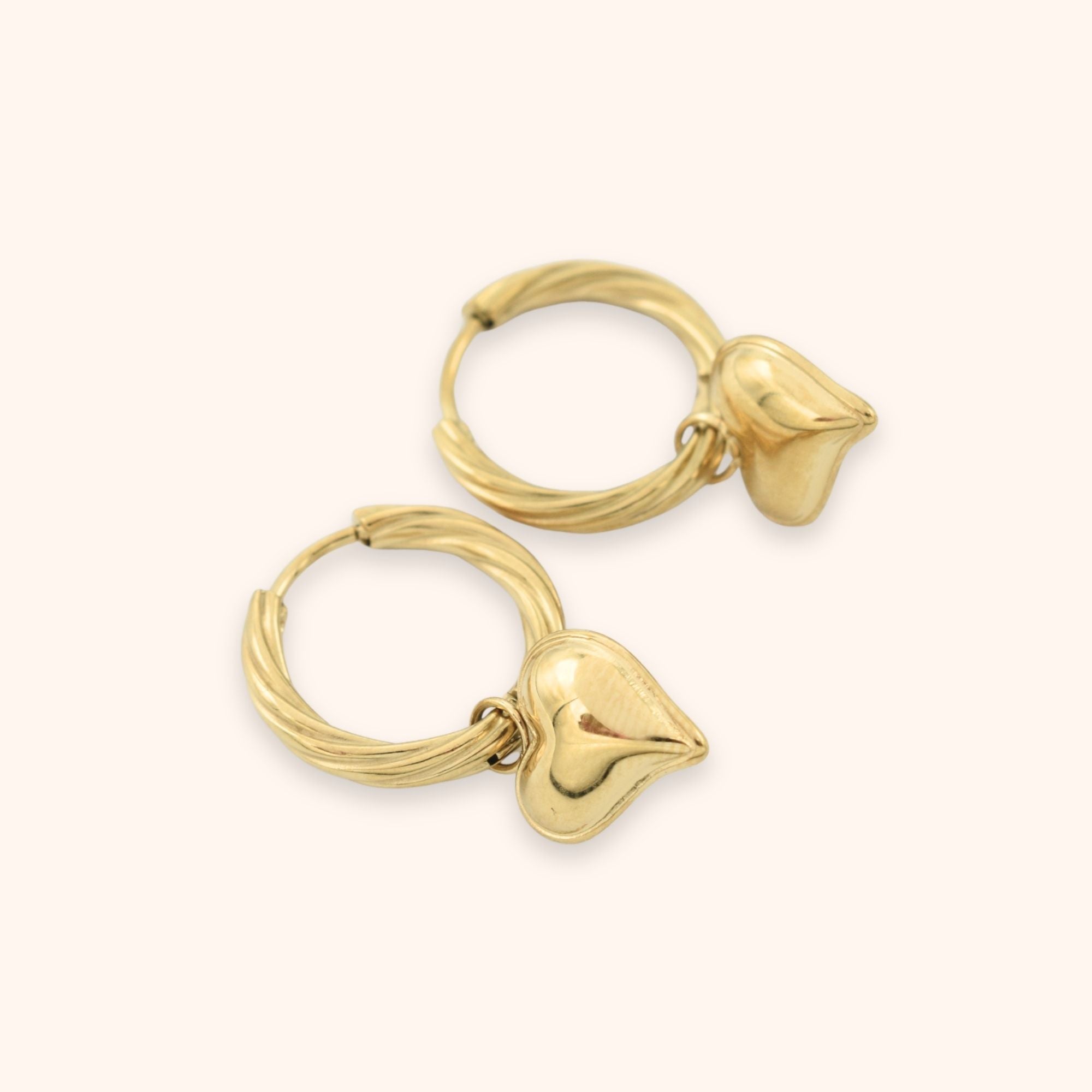 Gedraaide hoops hartje