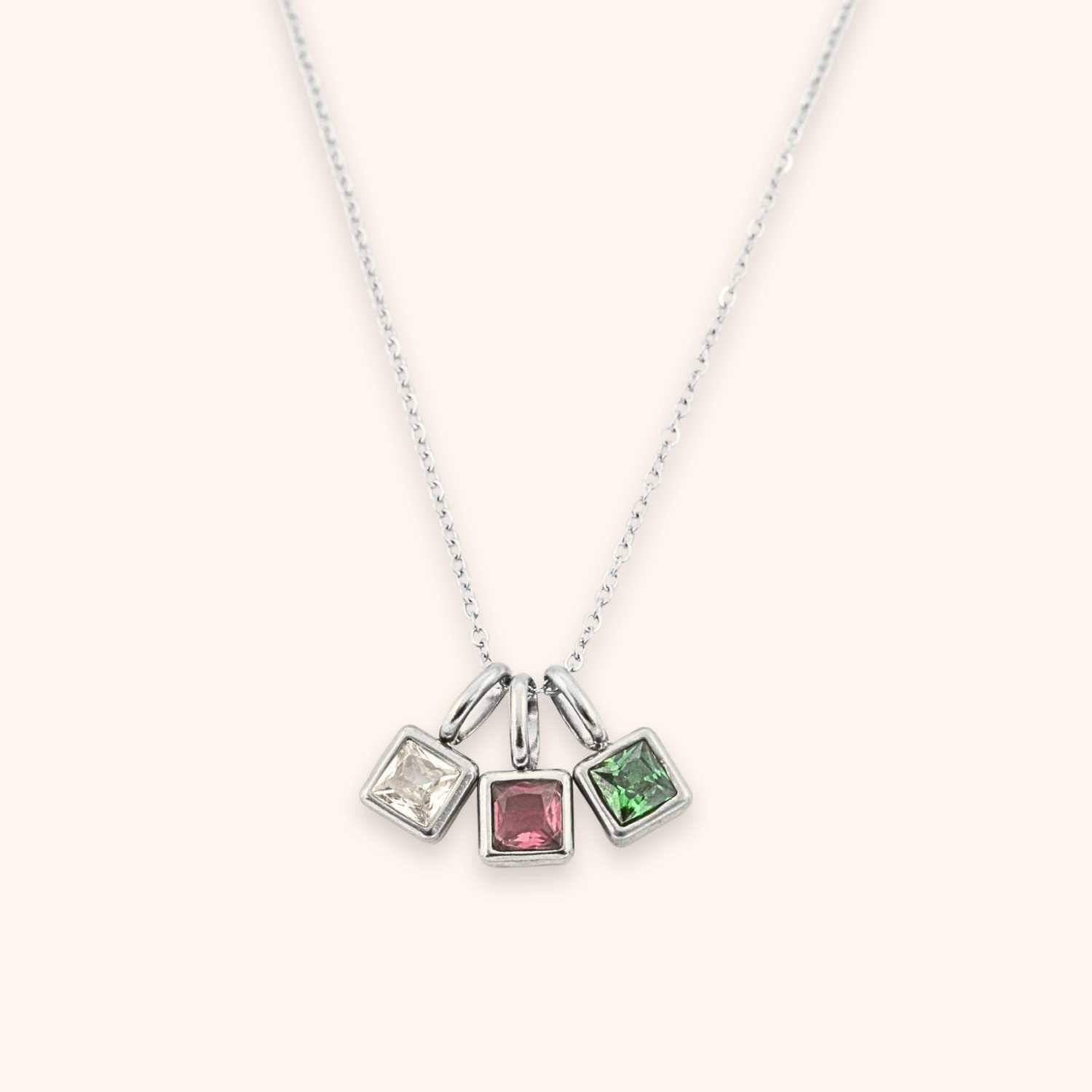 Geboortesteen ketting