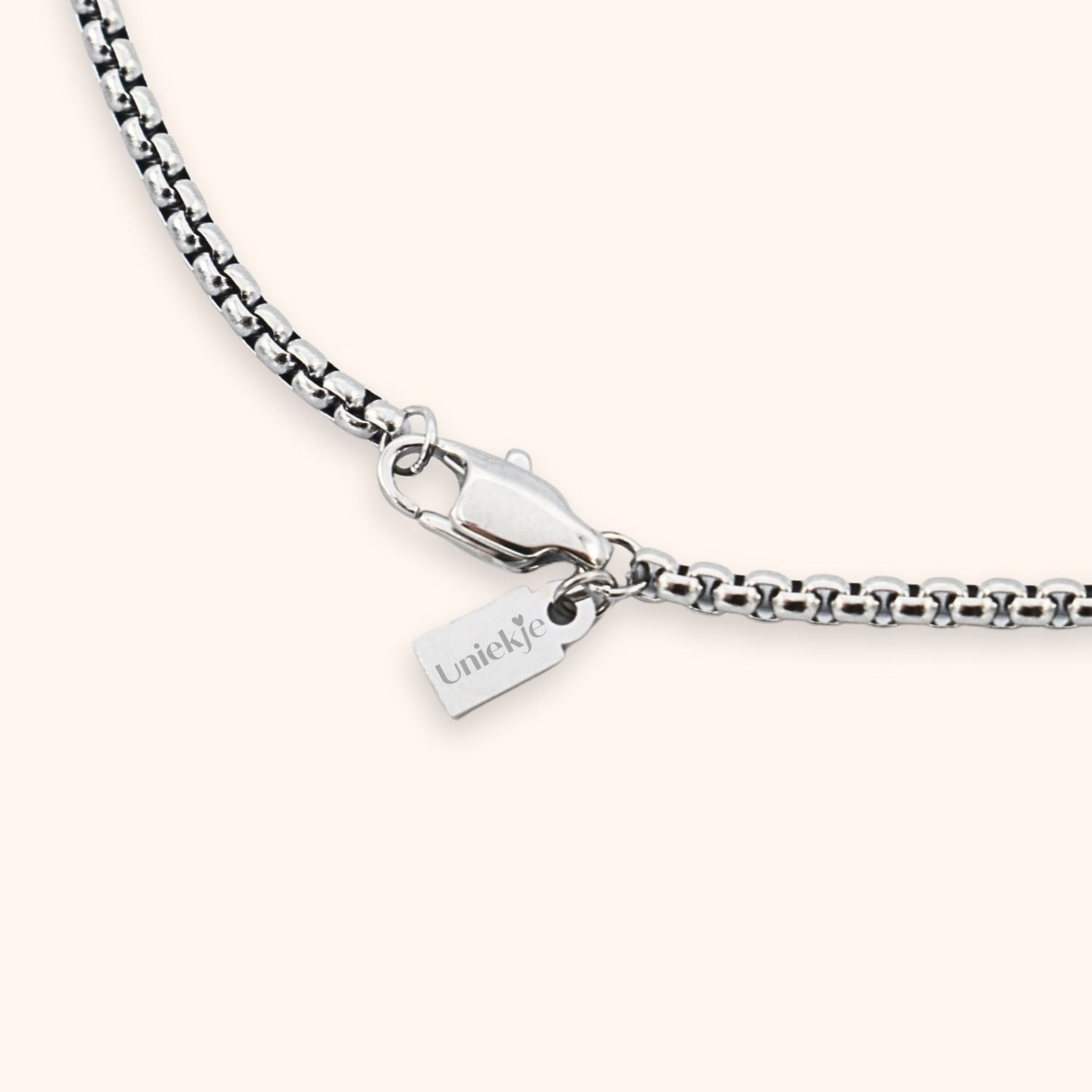 Heren ketting pootafdruk