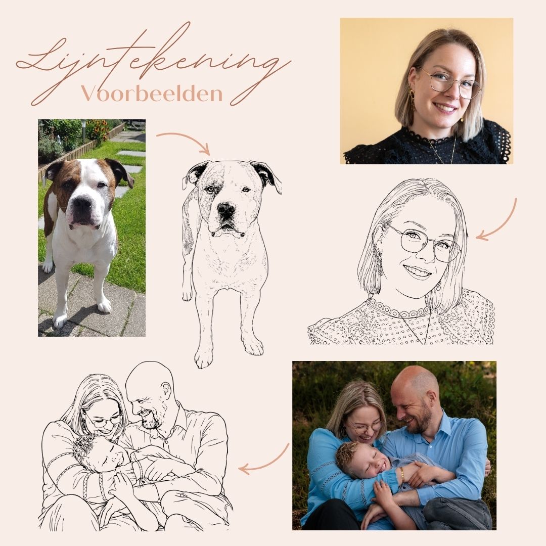 Lijntekening voorbeelden voor graveren
