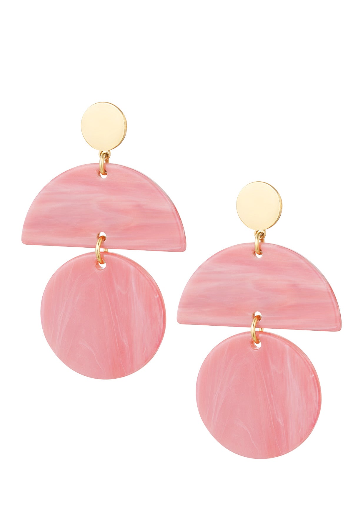Earrings three flowers