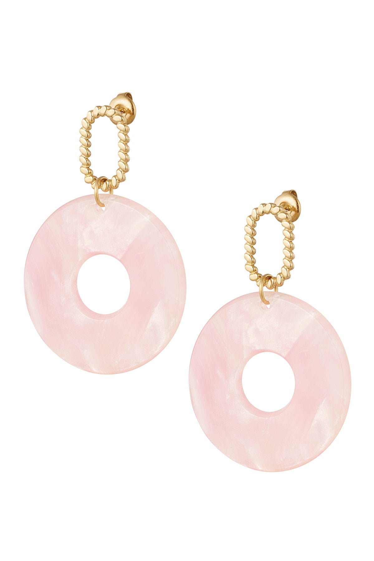 Earrings three flowers