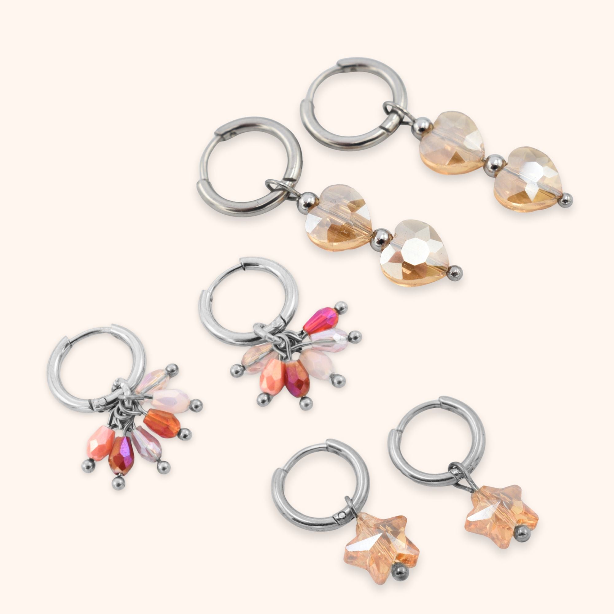 Oorbellen set feestdagen