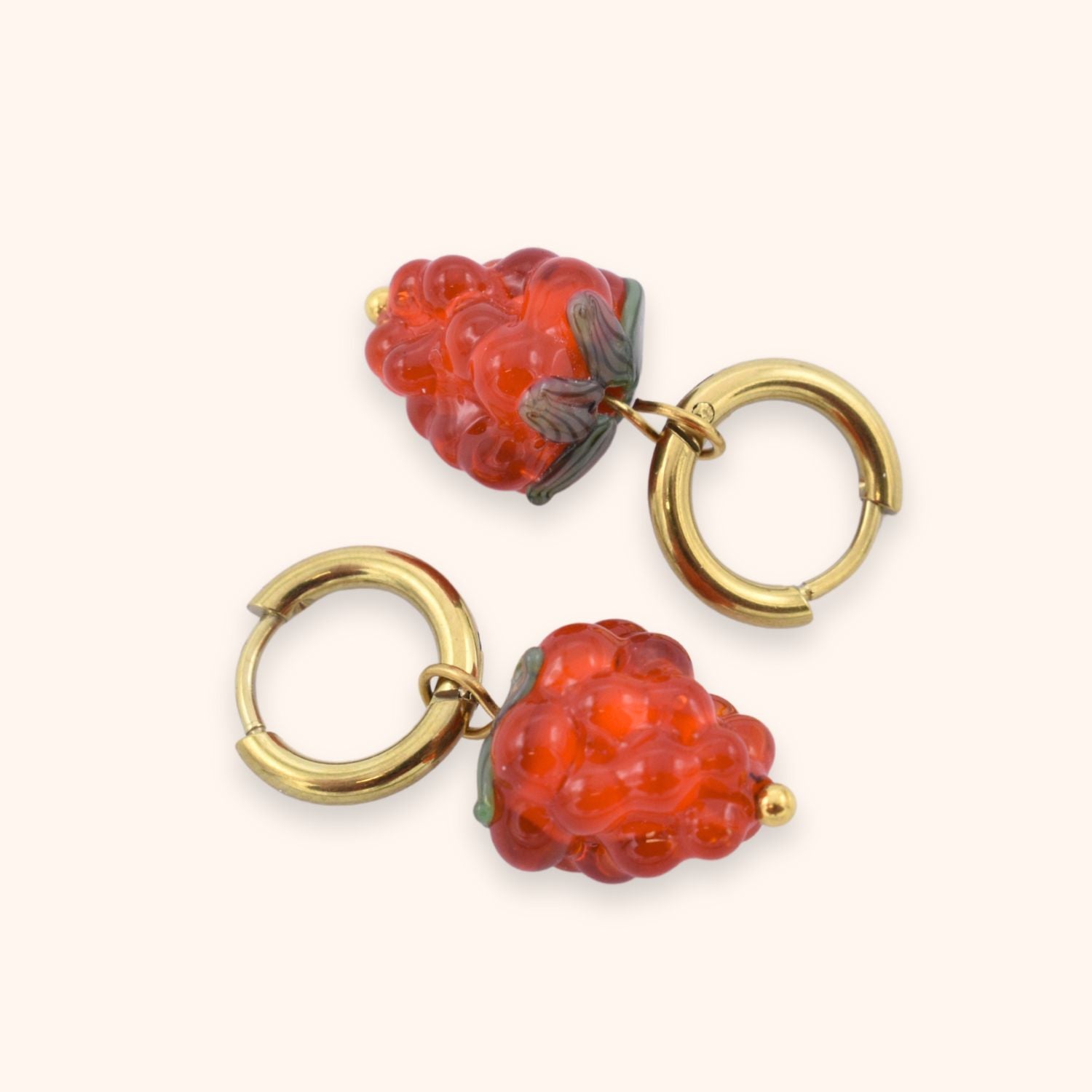 Oorring framboos