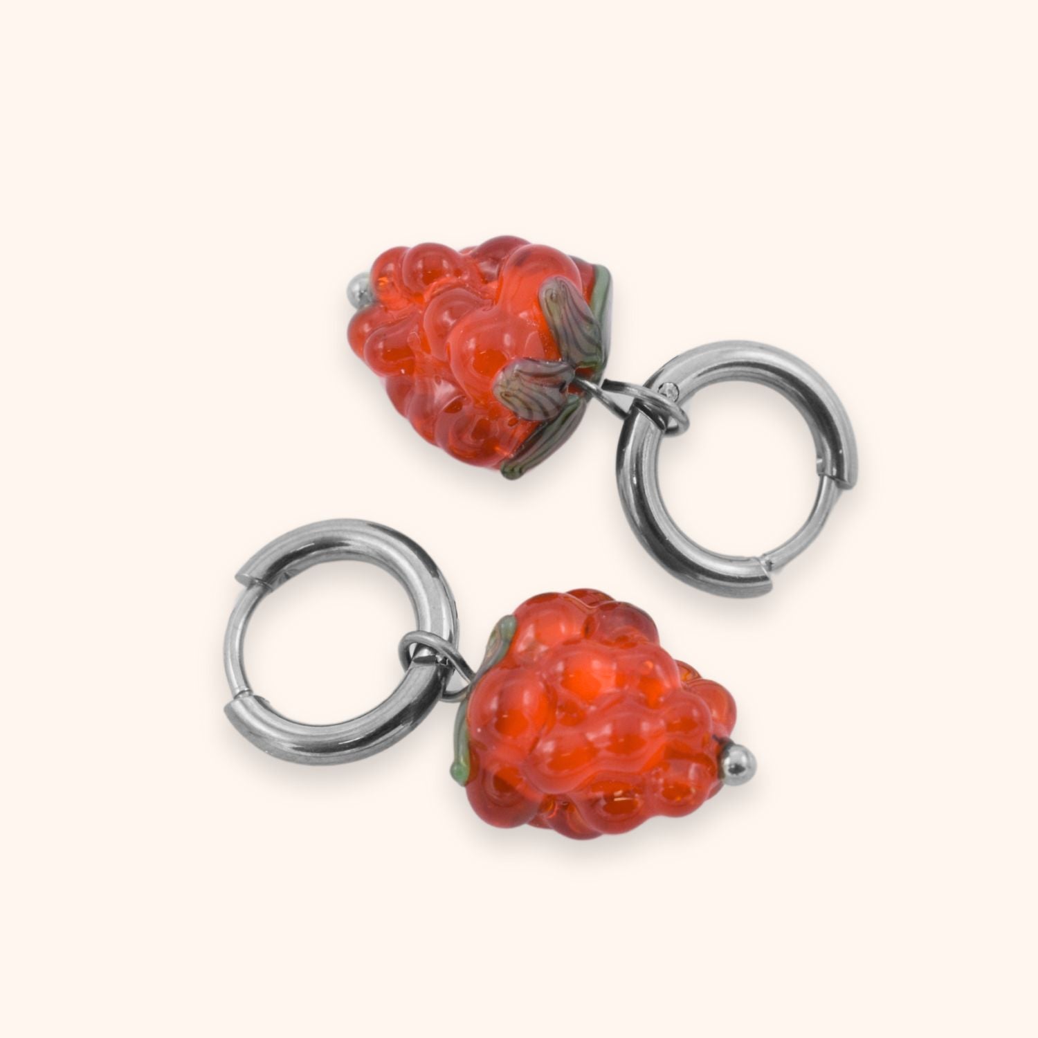 Oorring framboos