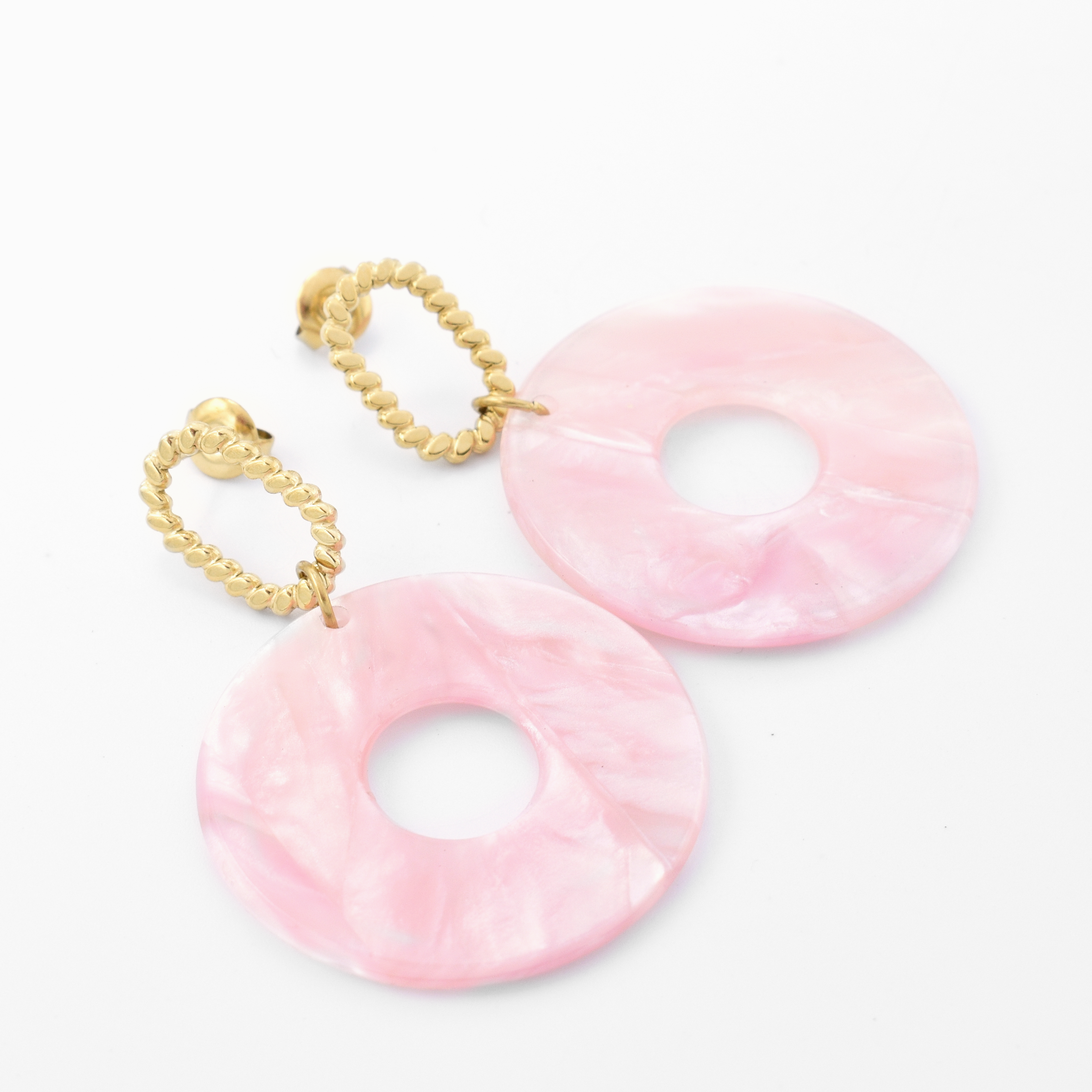 Earrings three flowers