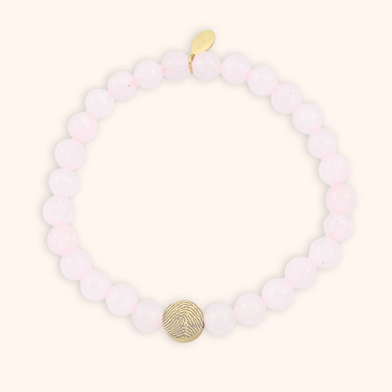 Kralenarmband dames vingerafdruk