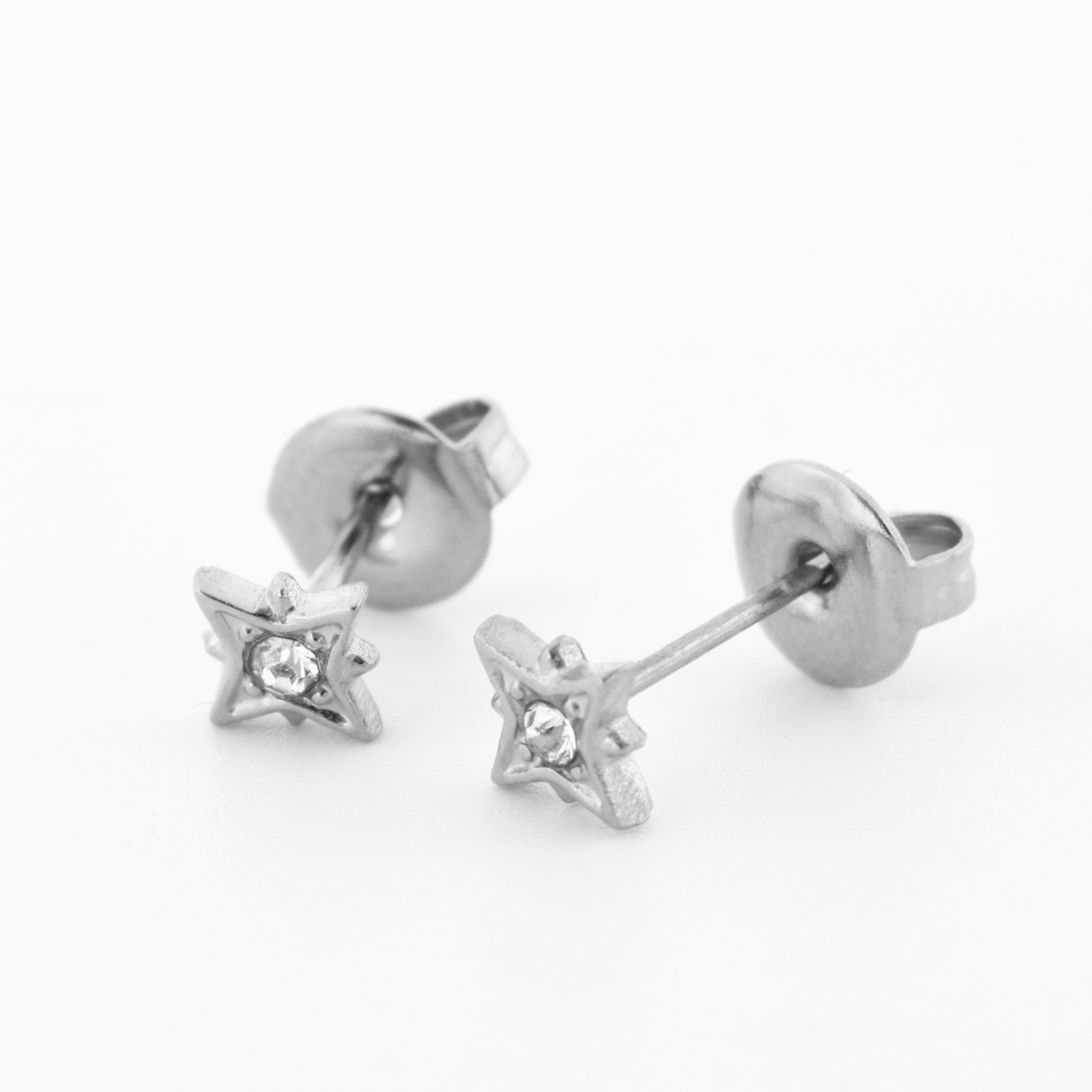 Oorknopjes ster strass