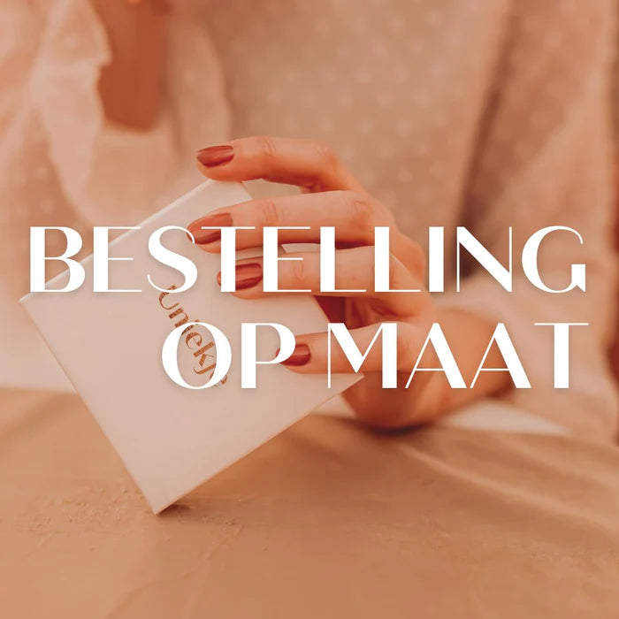 Initialen ketting munt Lotta
