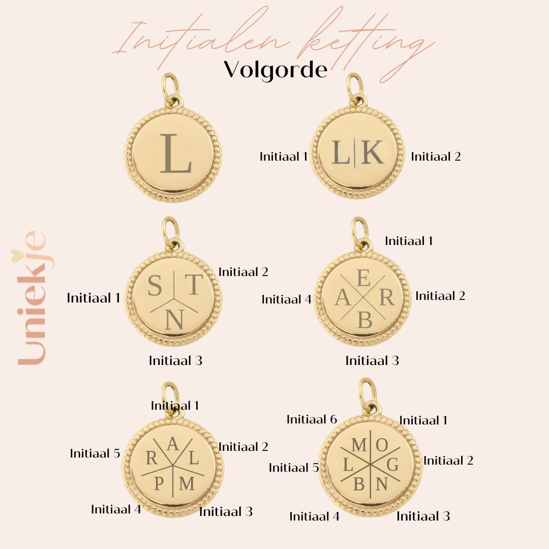 Initialen ketting
