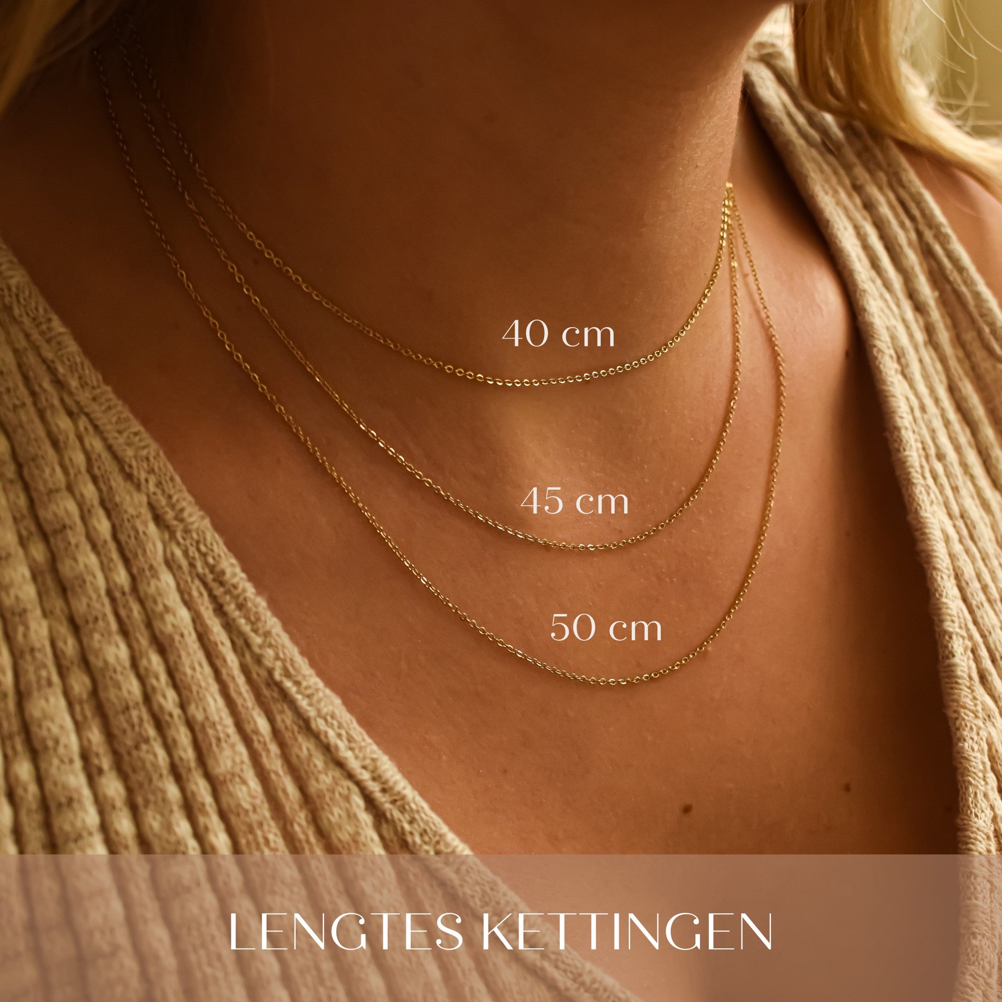 Initialen ketting munt | 1 munt