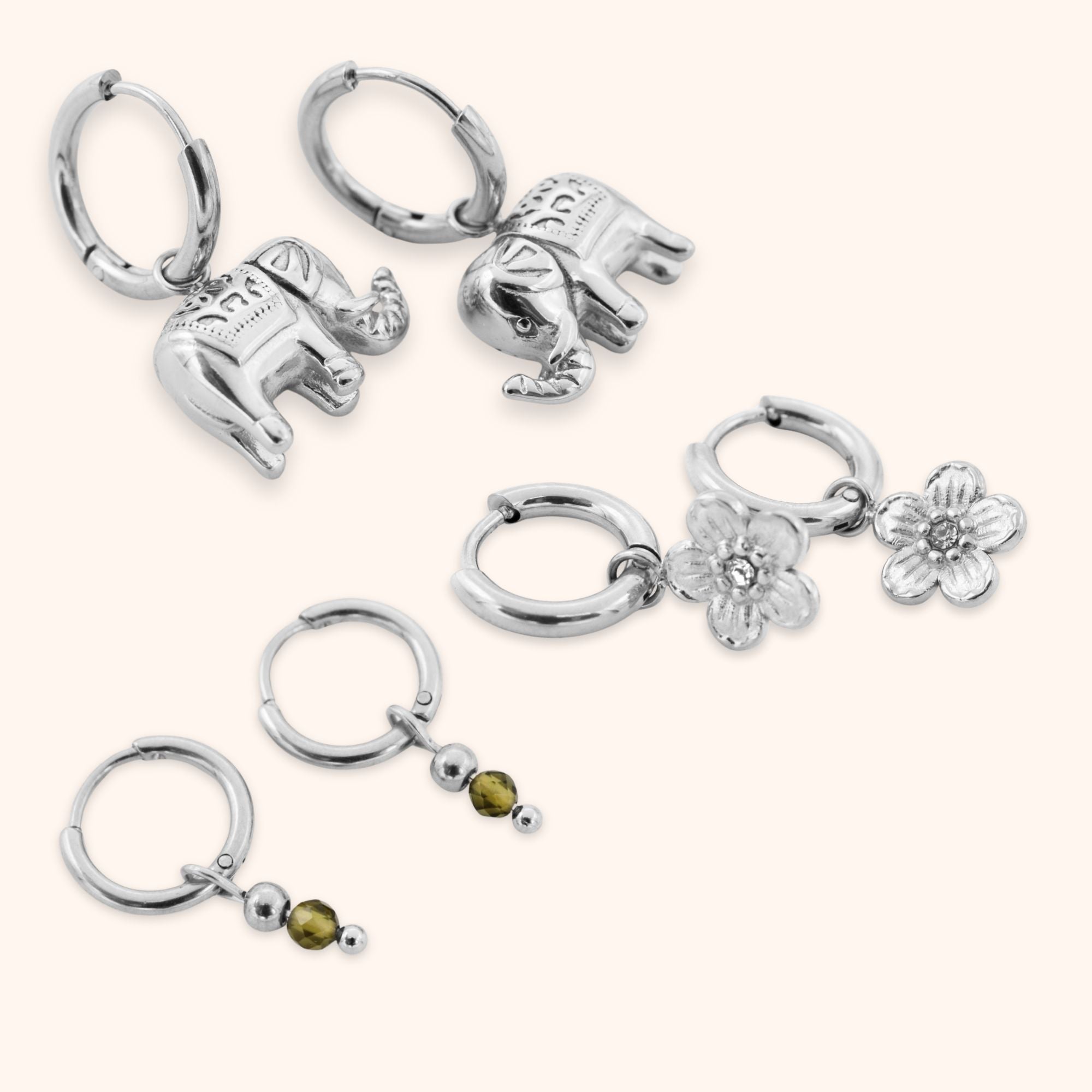 Oorbellen set olifant