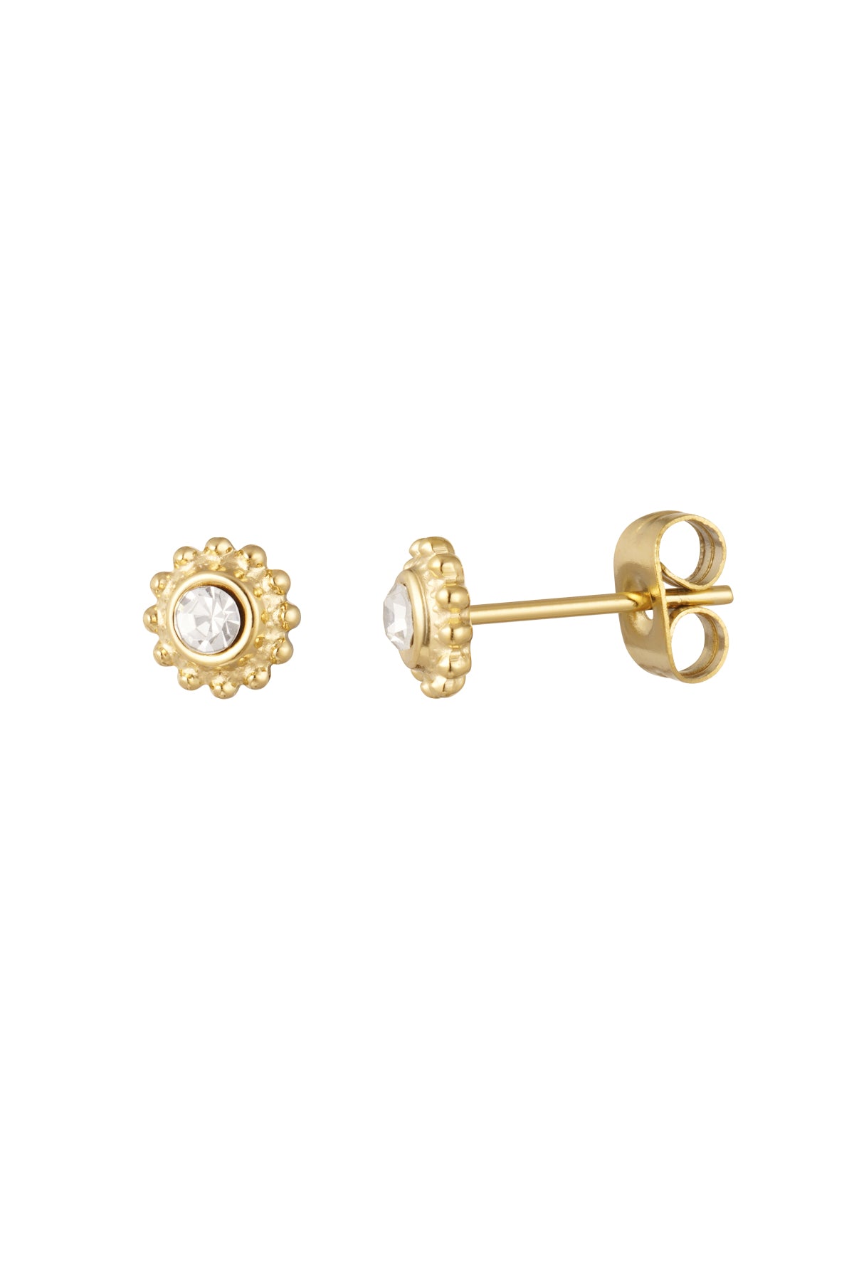 Ear buttons open star