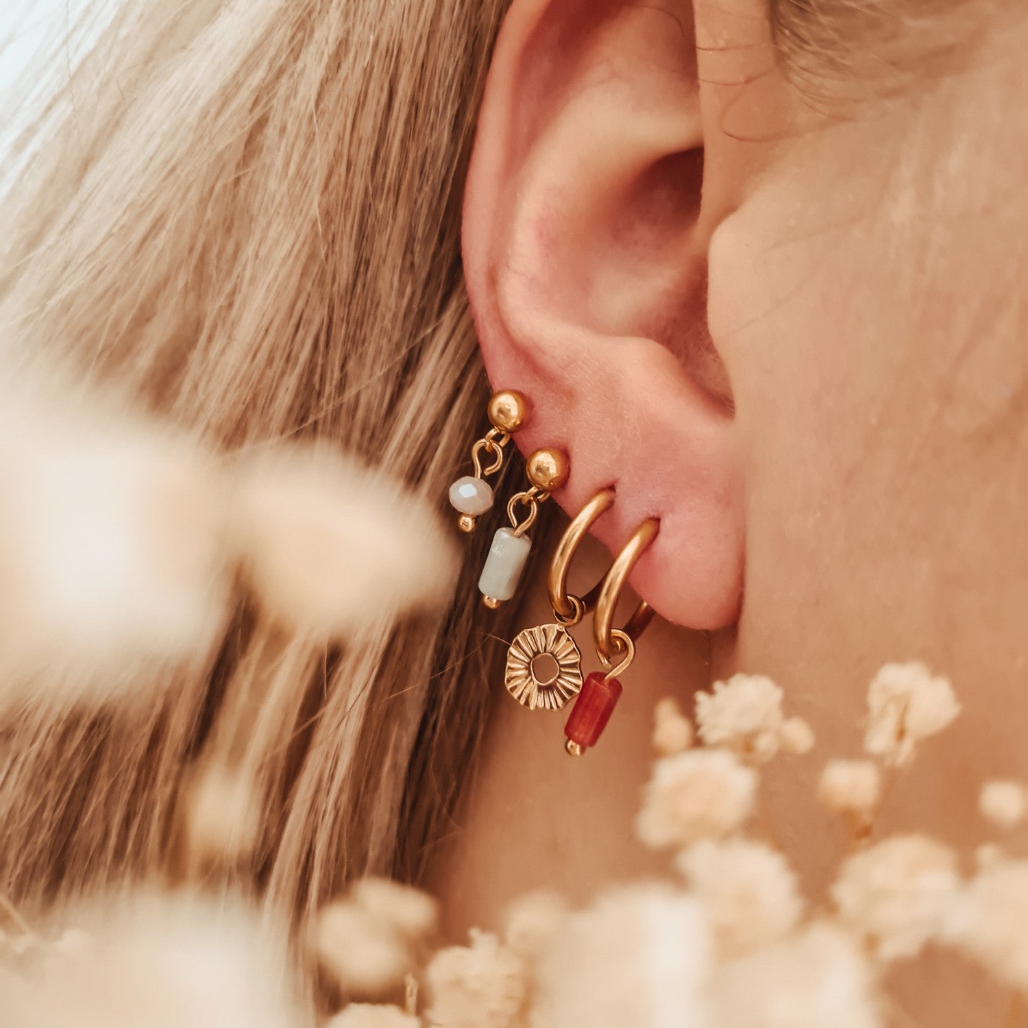 handgemaakte oorbellen