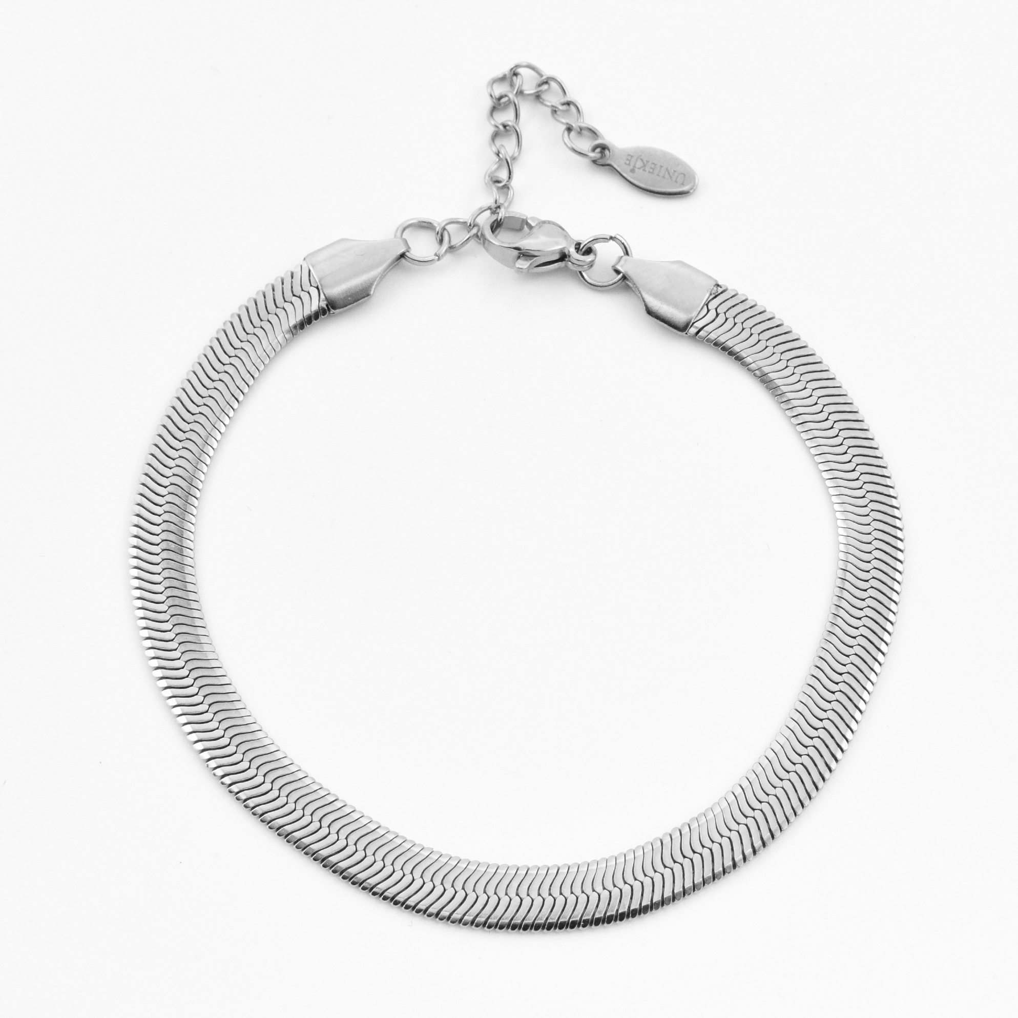 Snake chain armband 5 mm