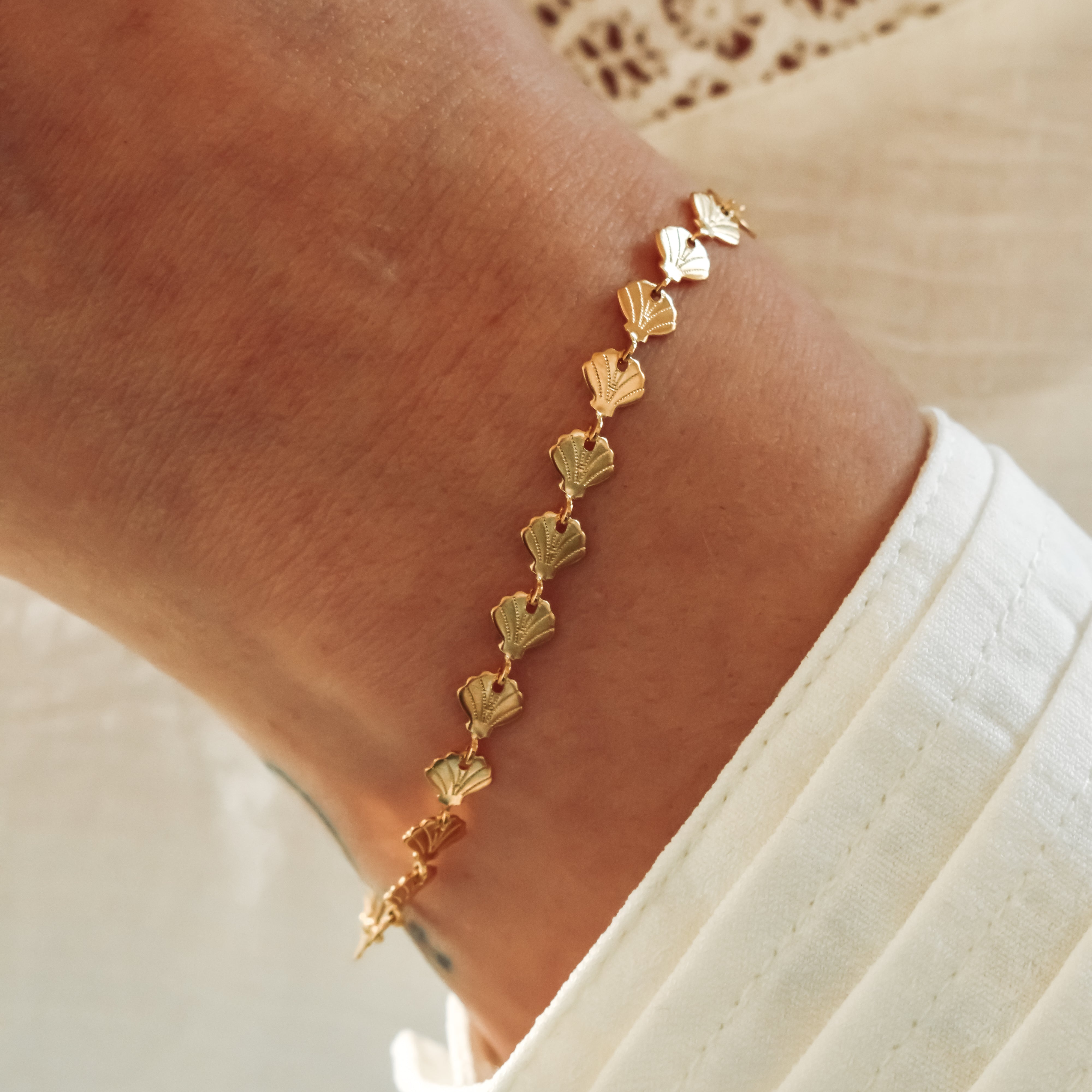Shell bracelet