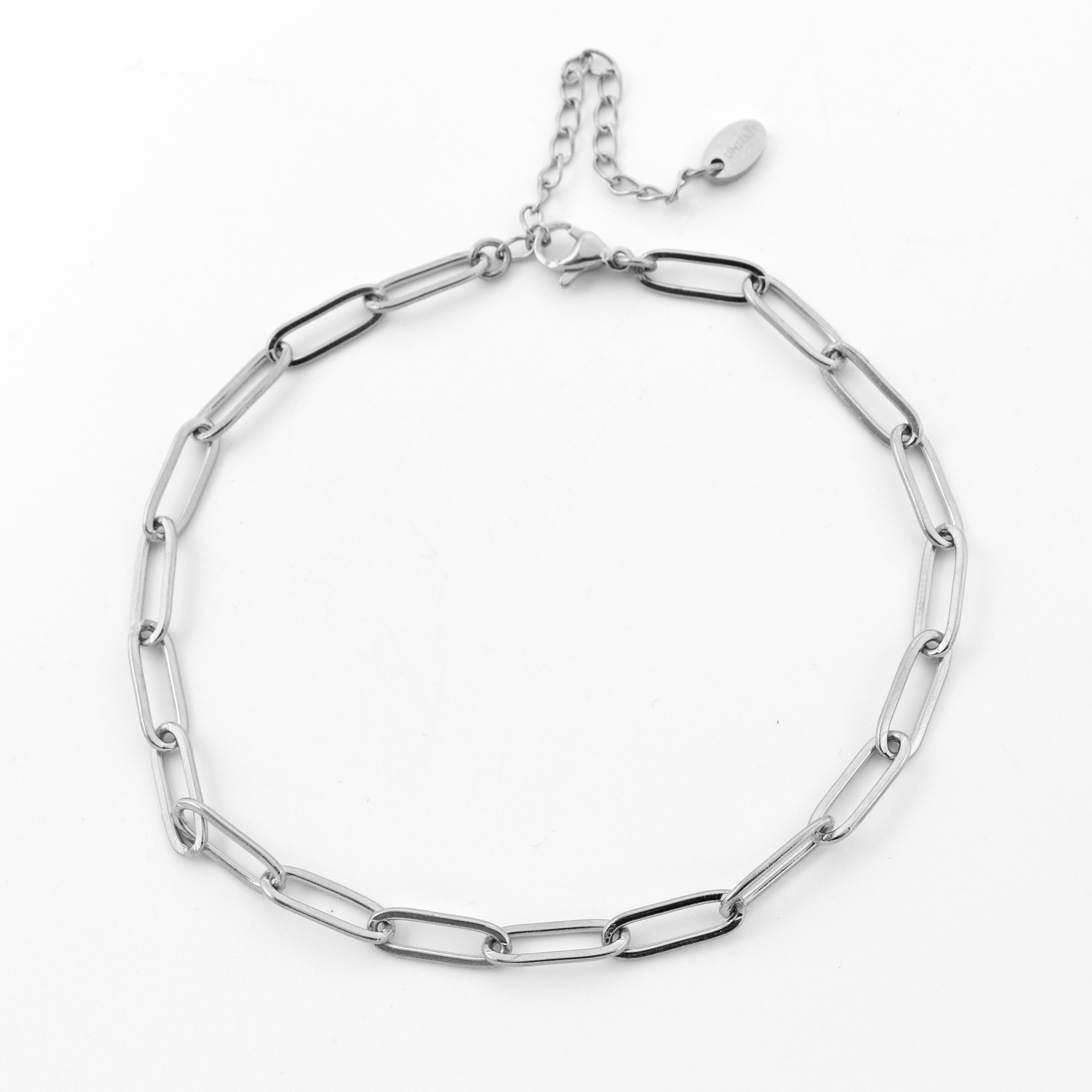 Paperclip enkelbandje