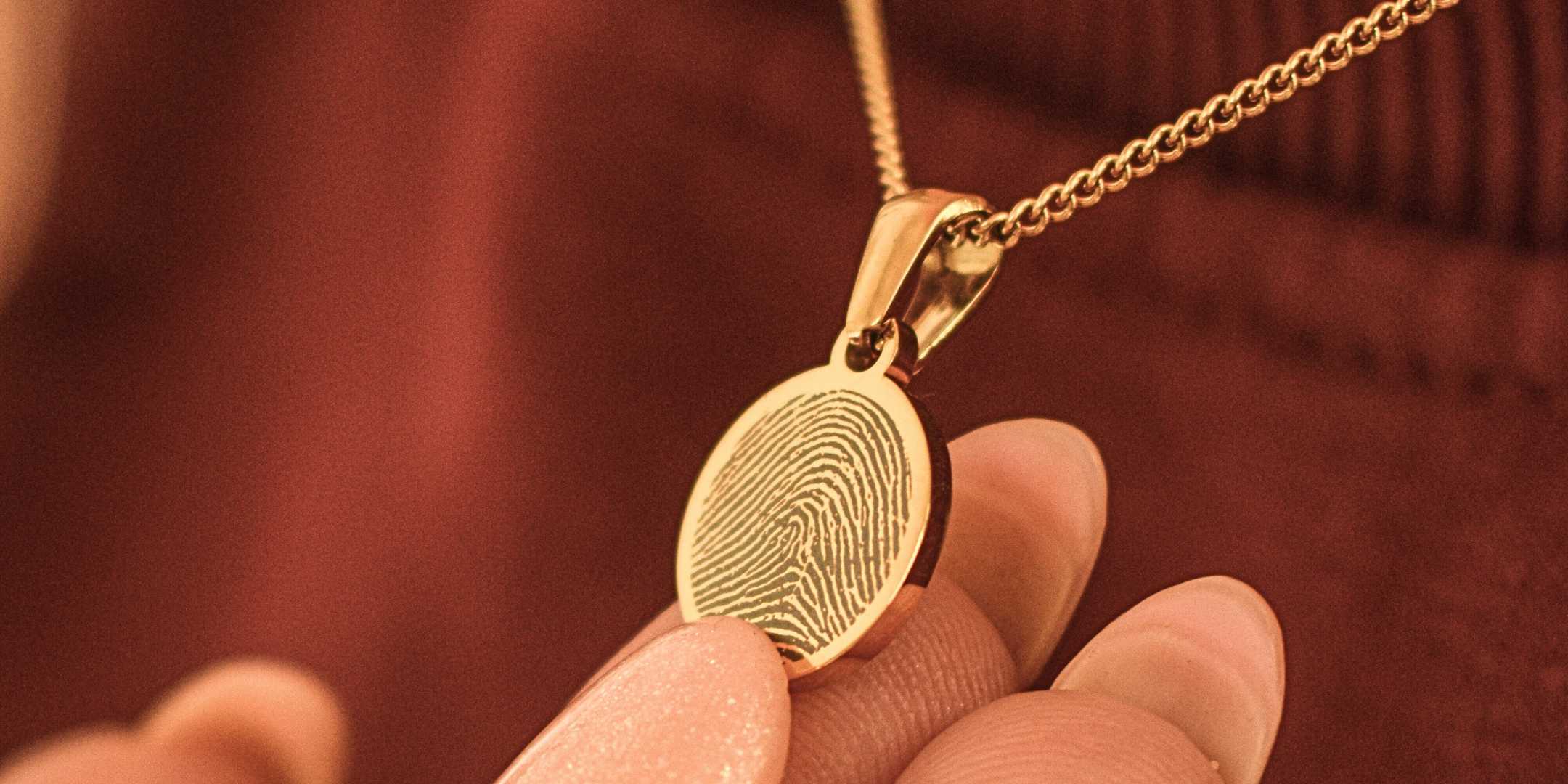 Kettingen met vingerafdruk