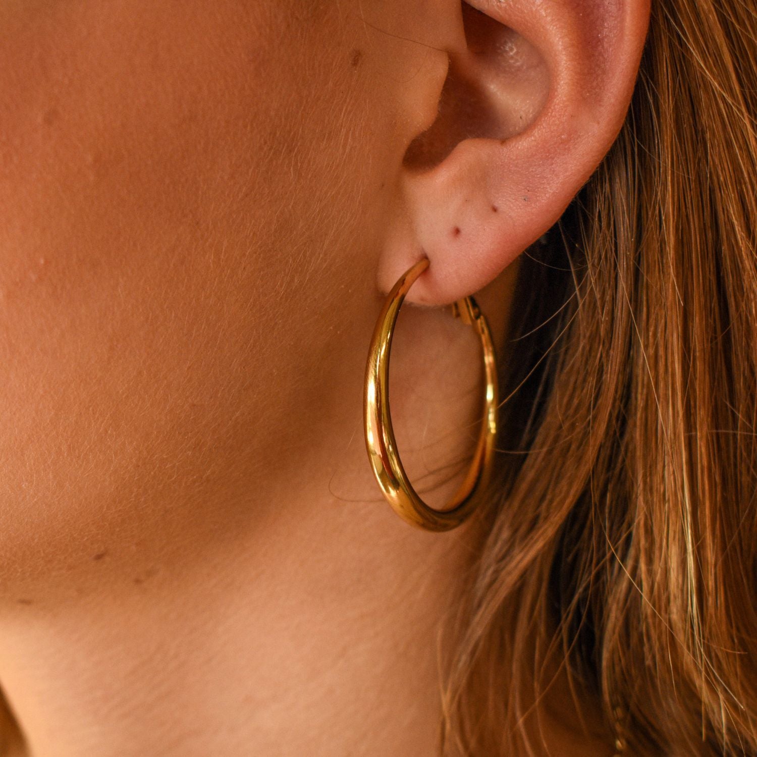 Grote oorringen 40 mm