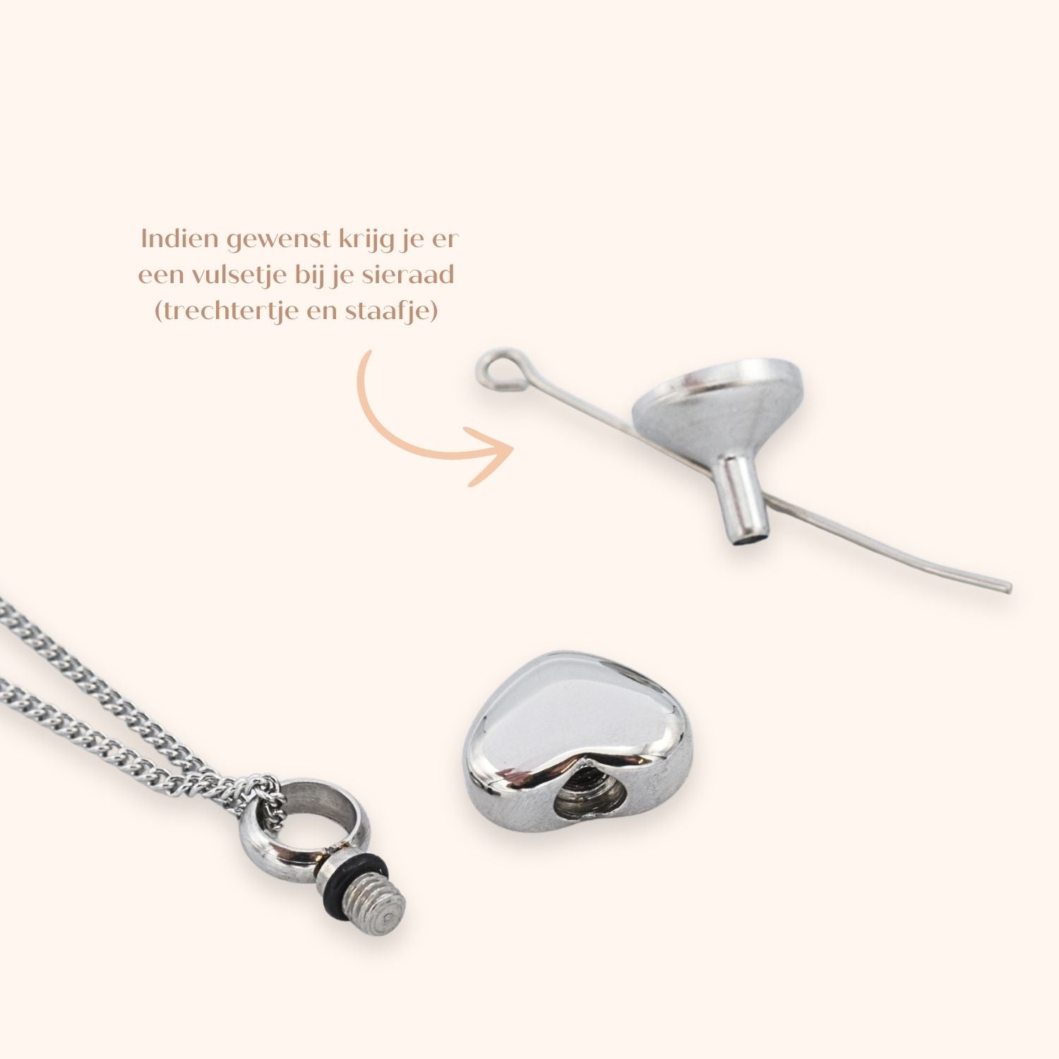 As ketting hart
