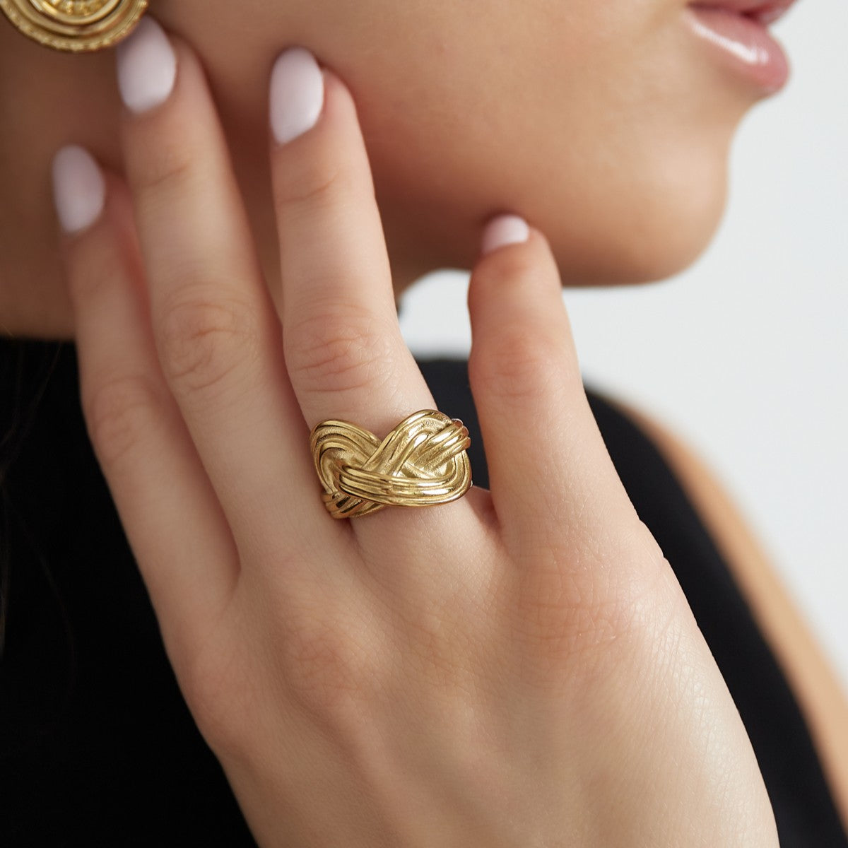 Ring dubbele knoop