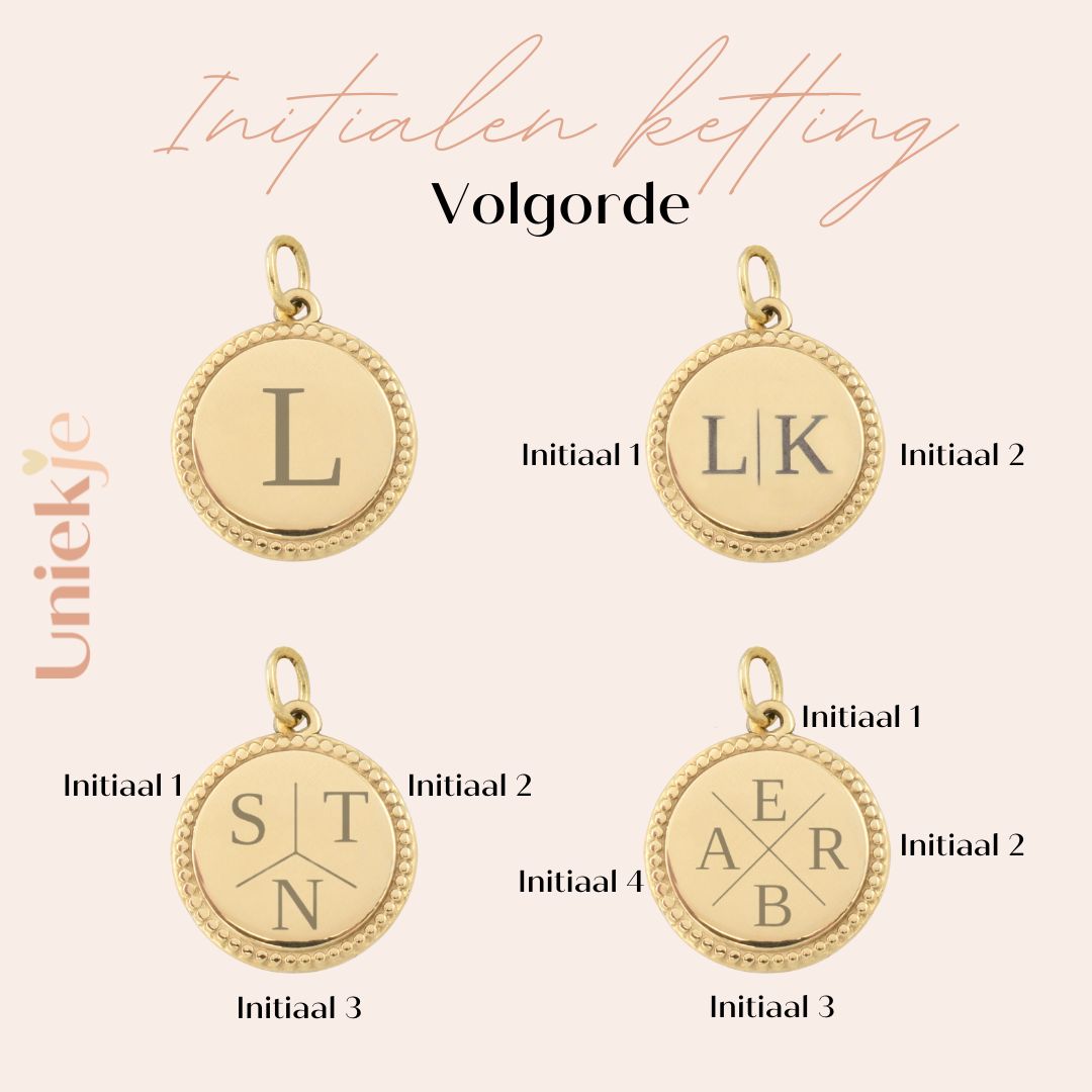 Initialen ketting