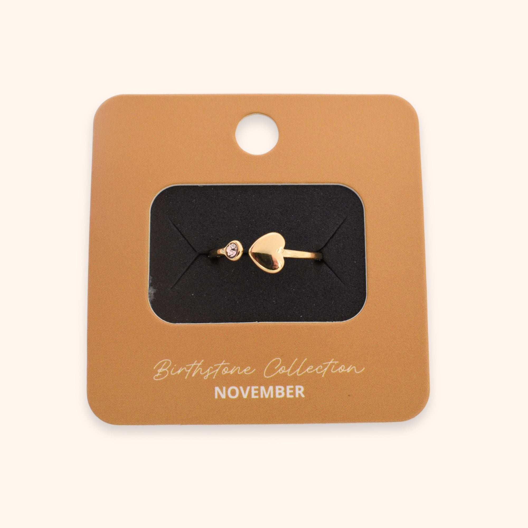Ring geboortesteen november