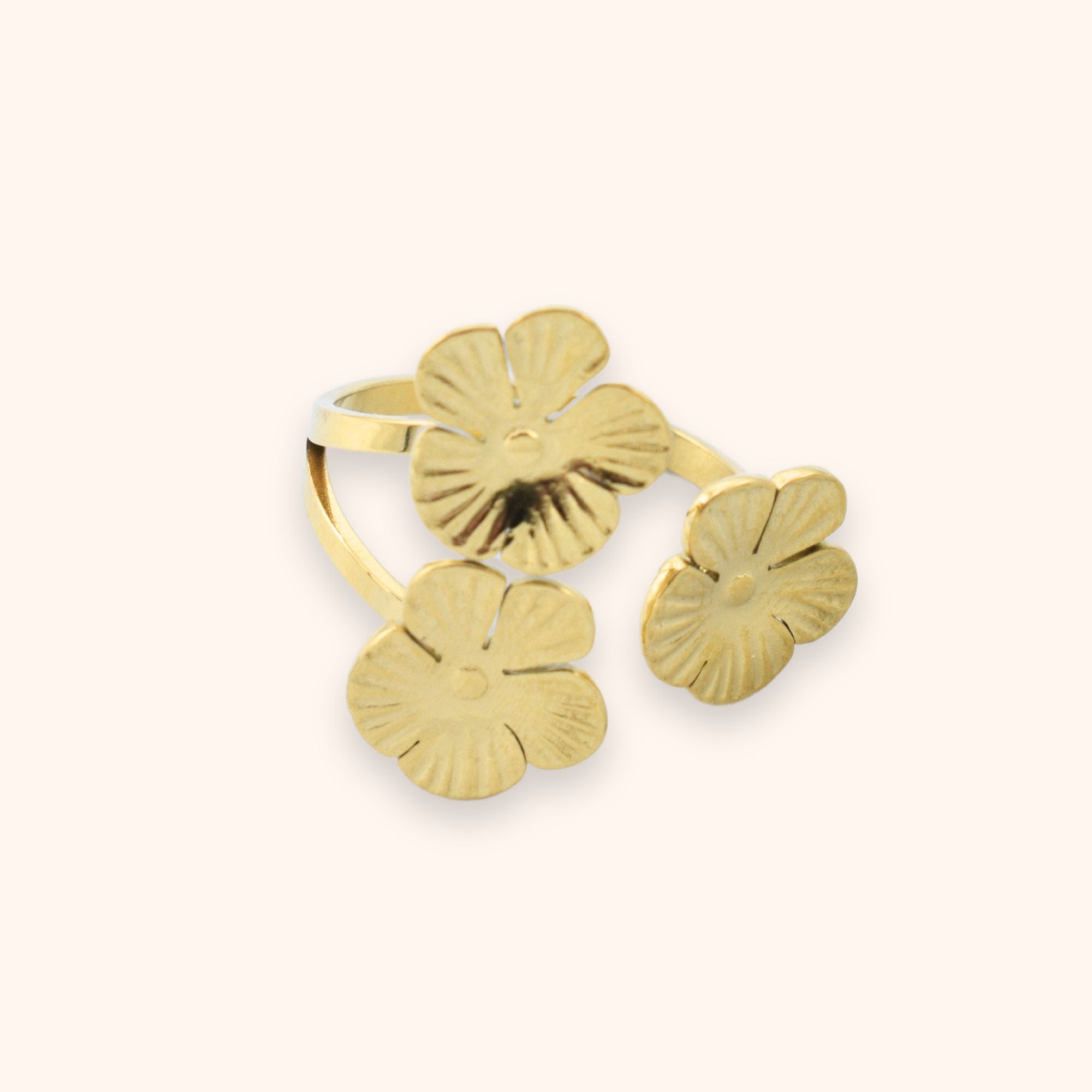 Ring 3 bloemen