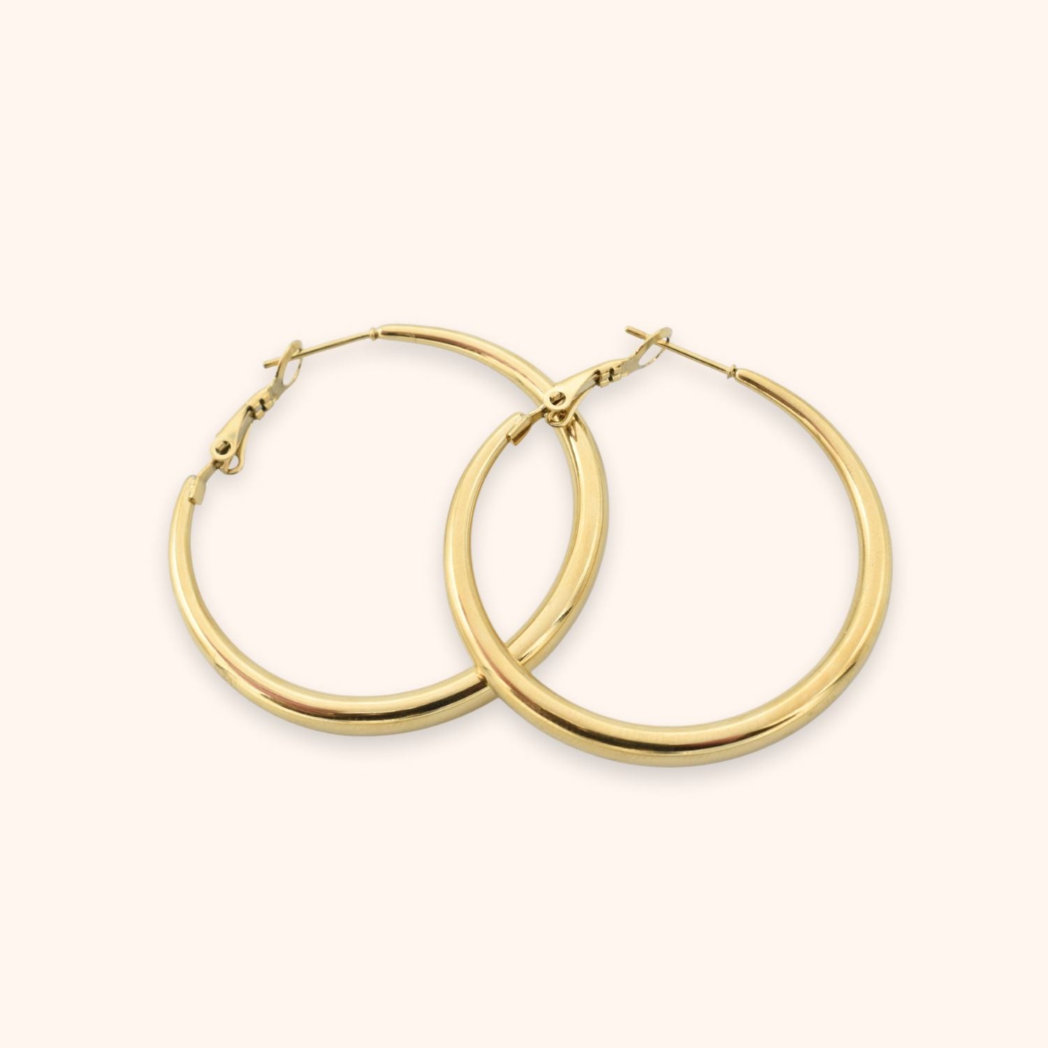 Grote oorringen 40 mm