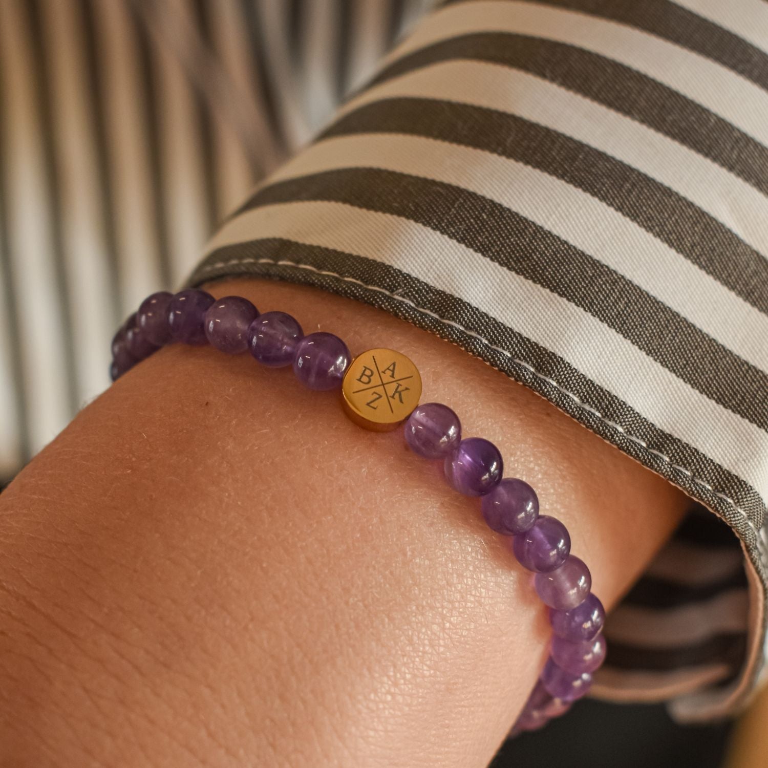 Initialen kralenarmband voor vrouwen met letters