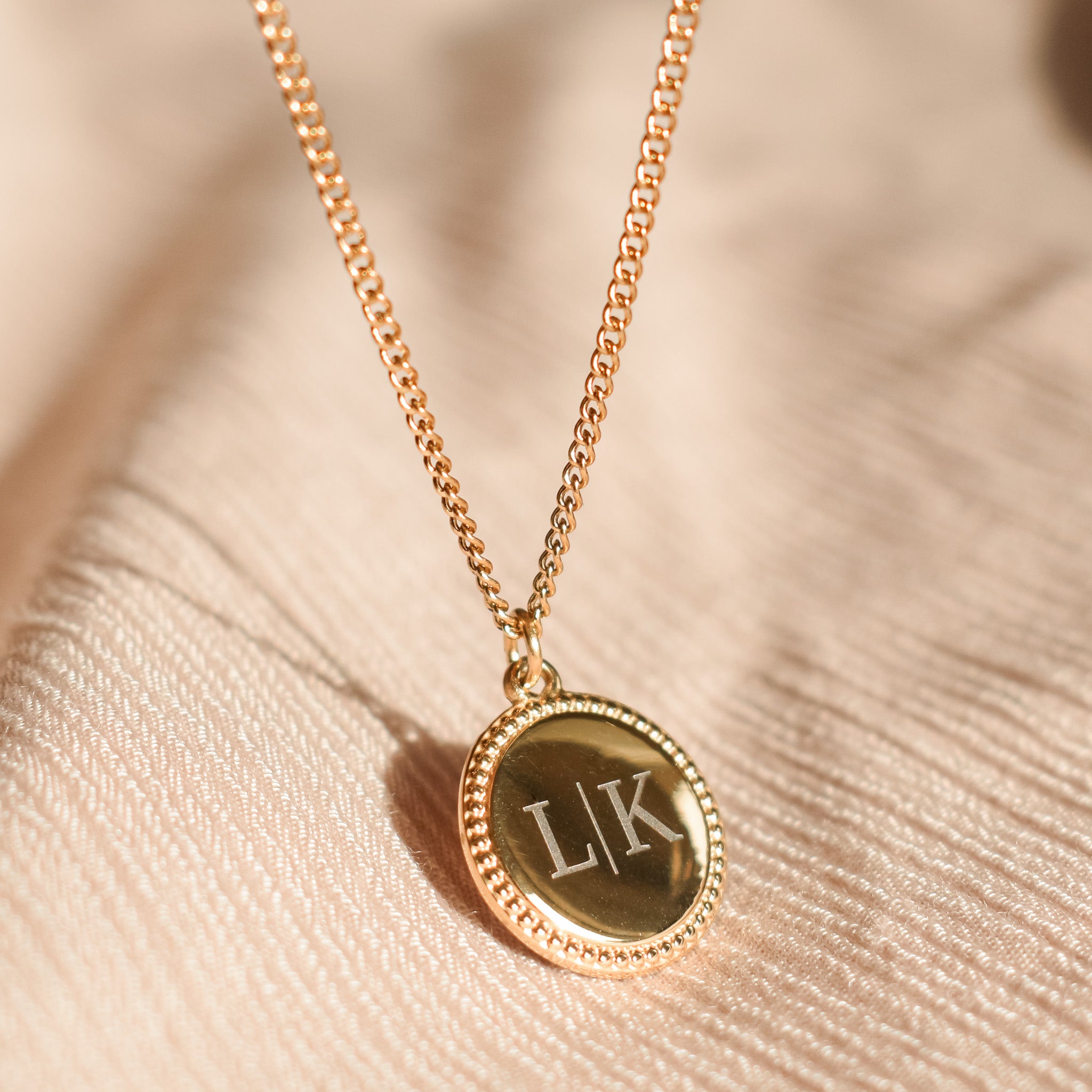 Initialen ketting