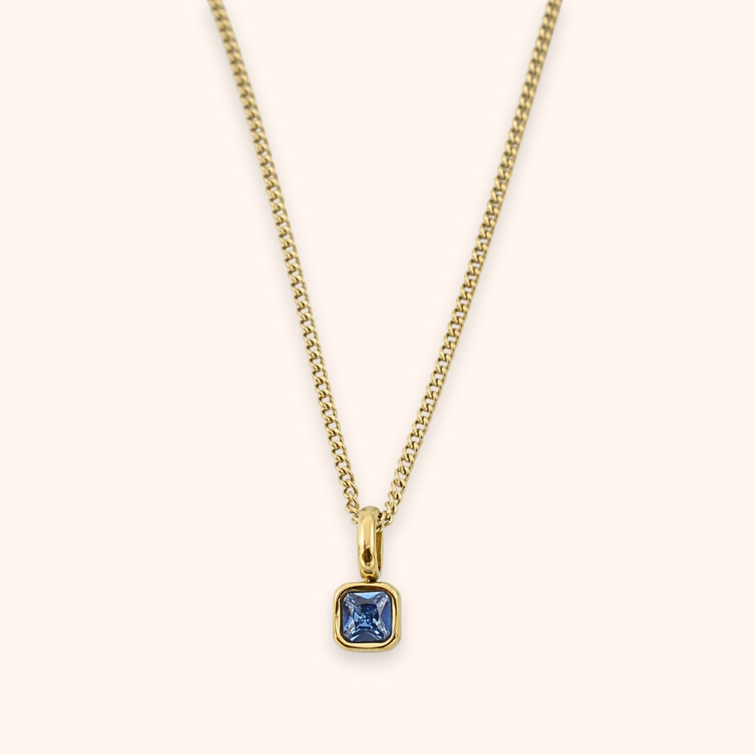 Geboortesteen ketting