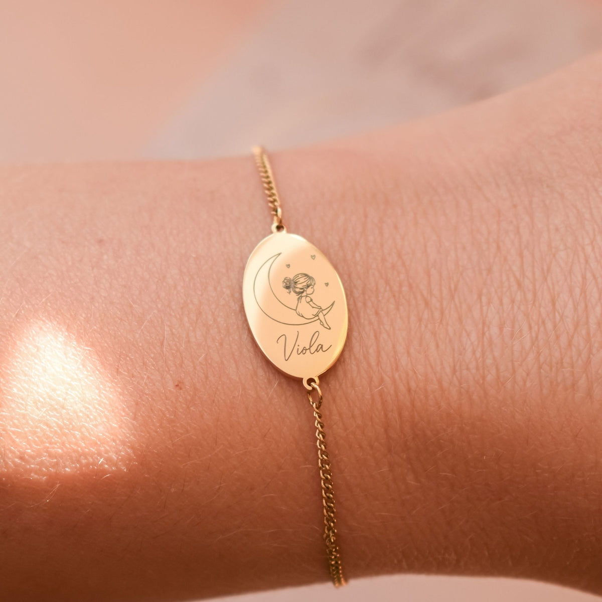 Armband geboortekaartje