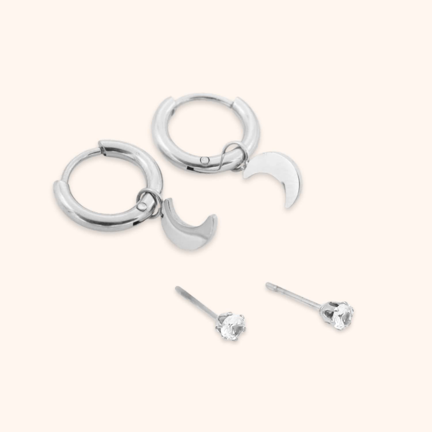 Oorbellen set moon lover