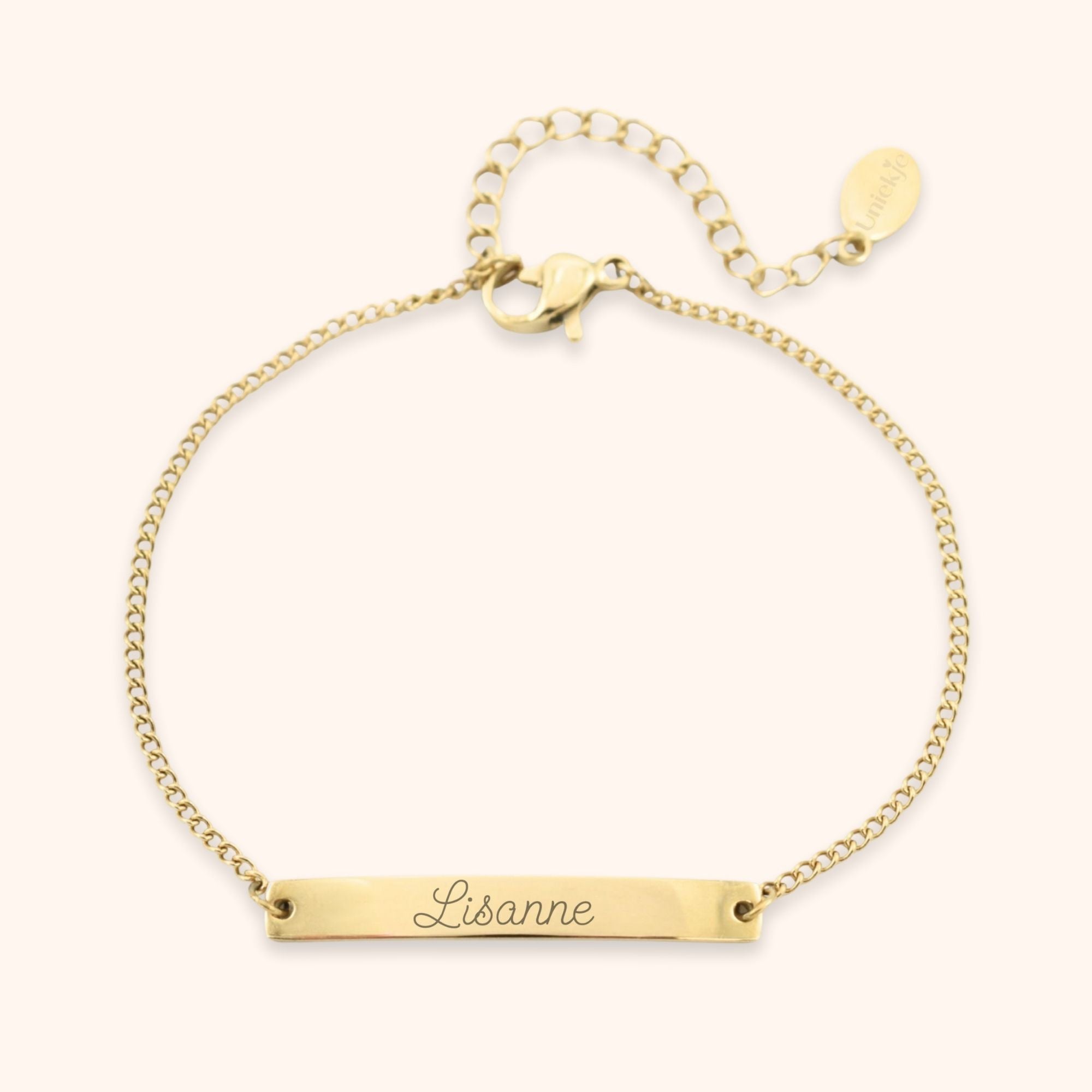 Naam armband bar