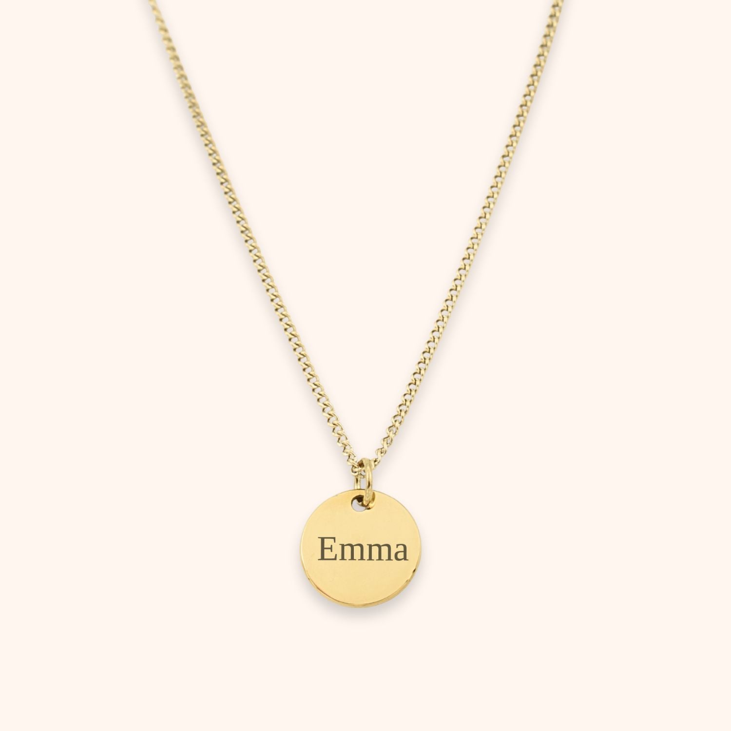 Munt ketting 1 naam