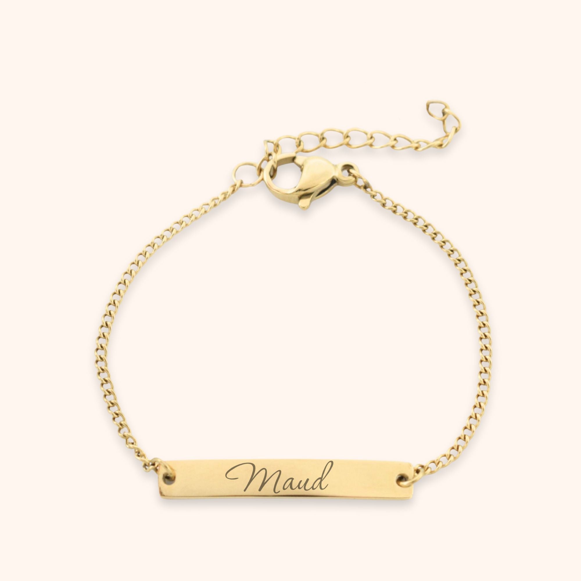 Kinderarmband naam bar