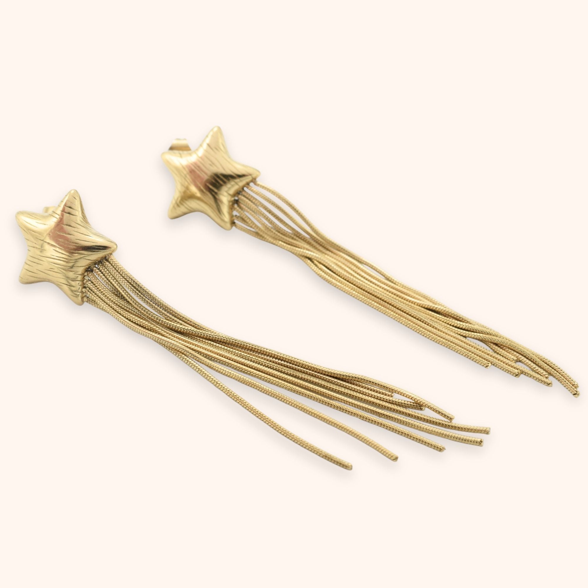 Party oorbellen ster