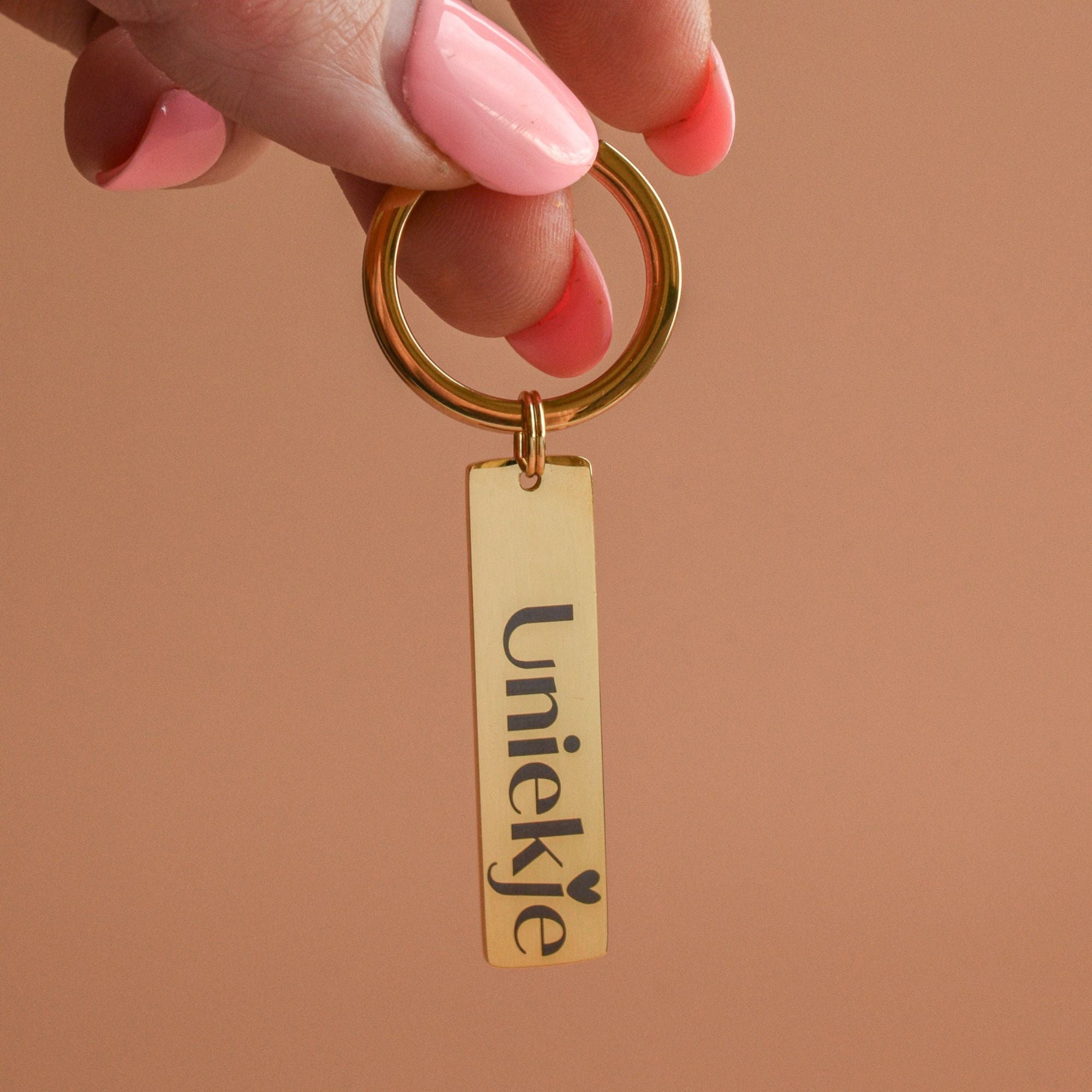 Sleutelhanger eigen logo