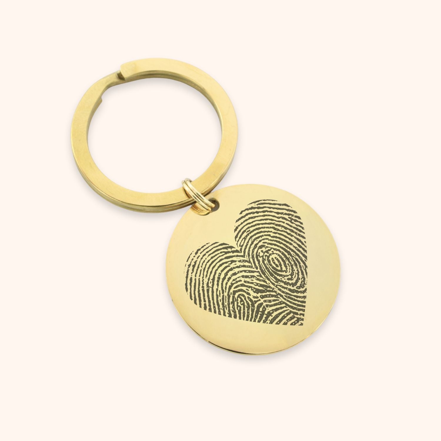 Sleutelhanger 2 vingerafdrukken