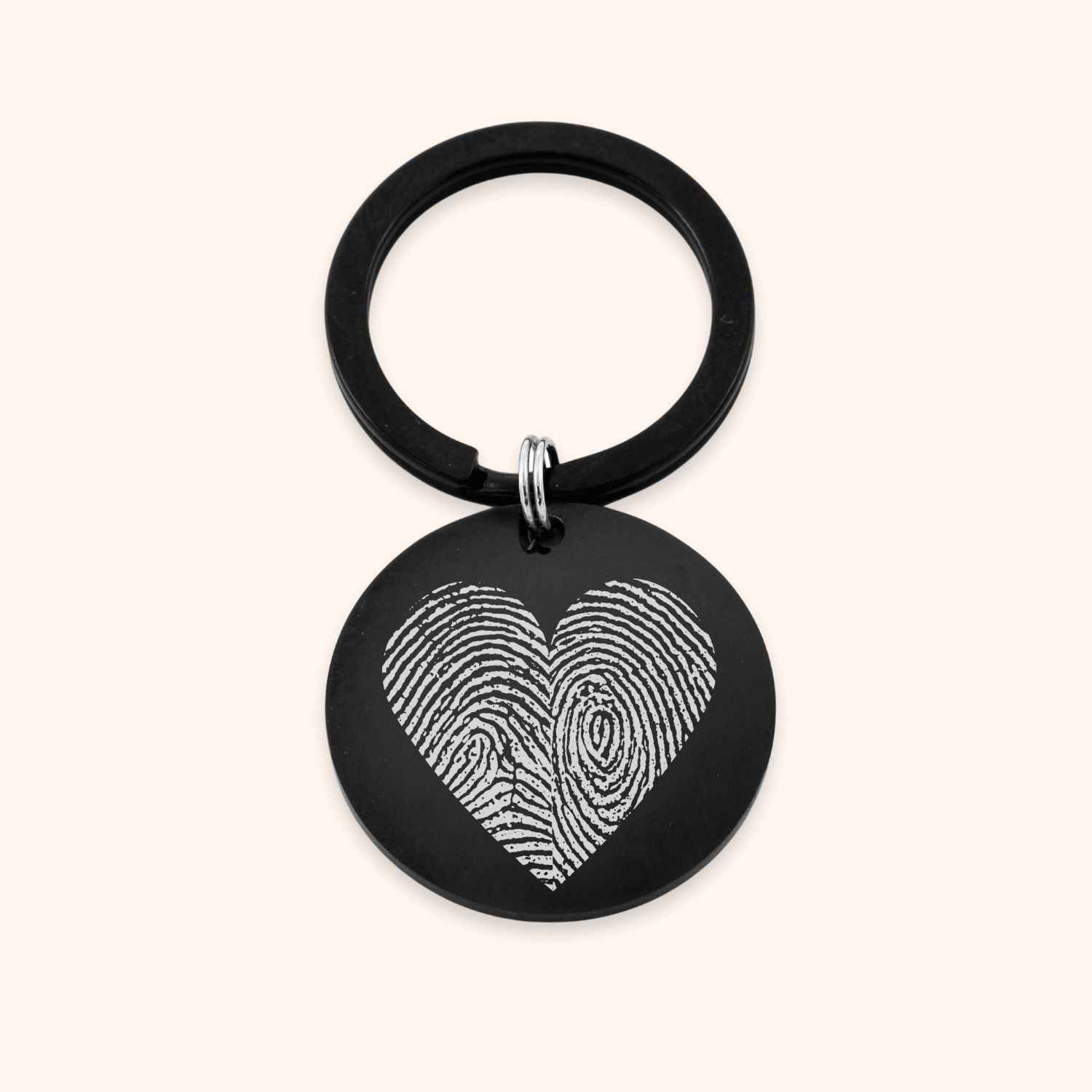 Sleutelhanger 2 vingerafdrukken