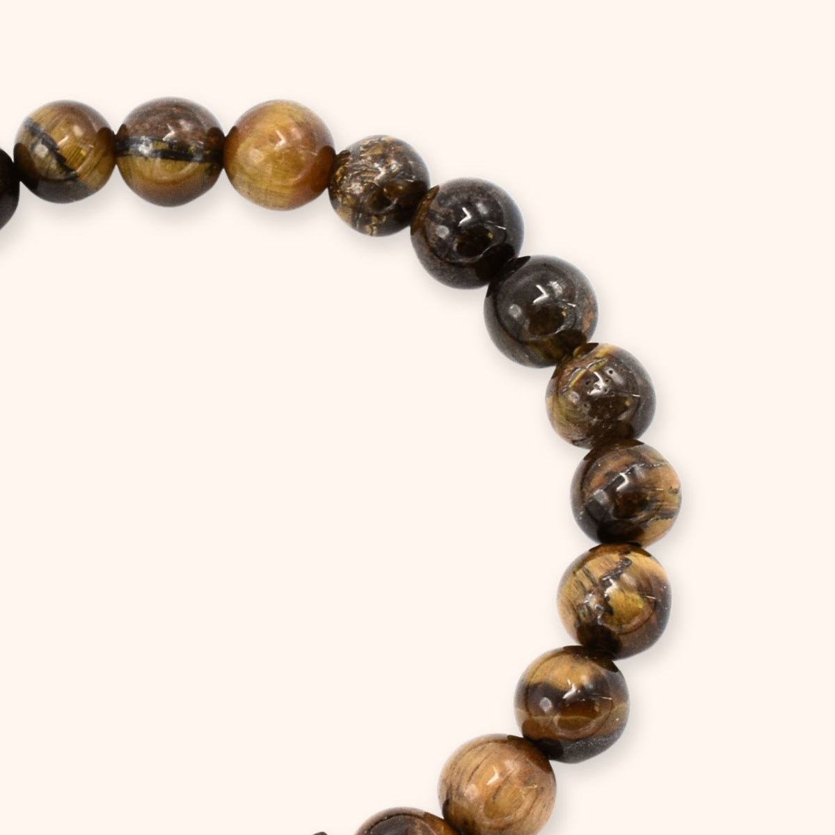 Kralenarmband heren vingerafdruk