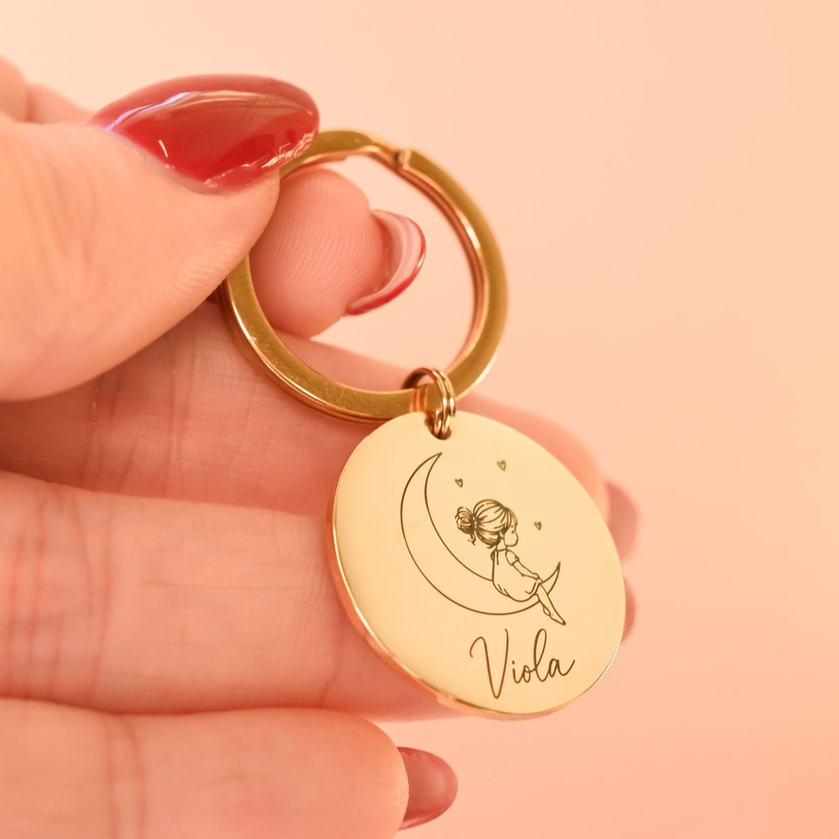 Ketting geboortekaartje & naam